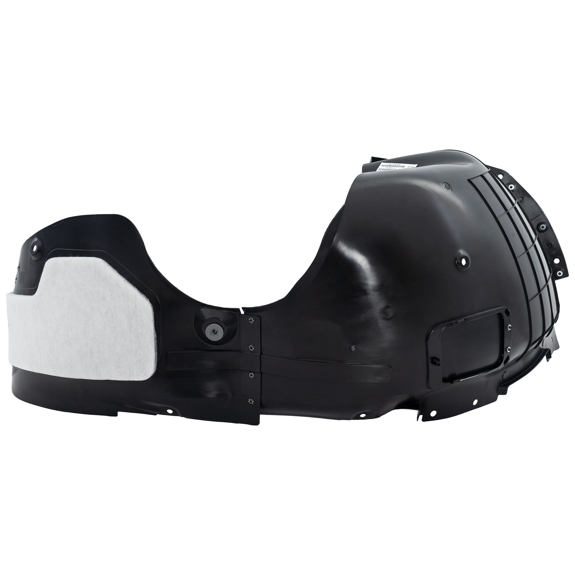 AM KONA 22-23 FRONT FENDER LINER RH Plastic w Insulation Form Vacuum Form N Line Model CAPA SKU RH22210197Q Partslink HY1249191C OEM 86812J9NA0