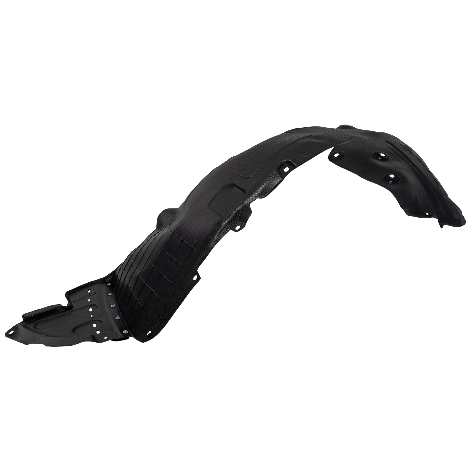 AM SANTA FE XL 17-19 FRONT FENDER LINER LH Vacuum Form w o Insulation Foam SKU RH22210210 Partslink HY1248163 OEM 86811B8500 PFM