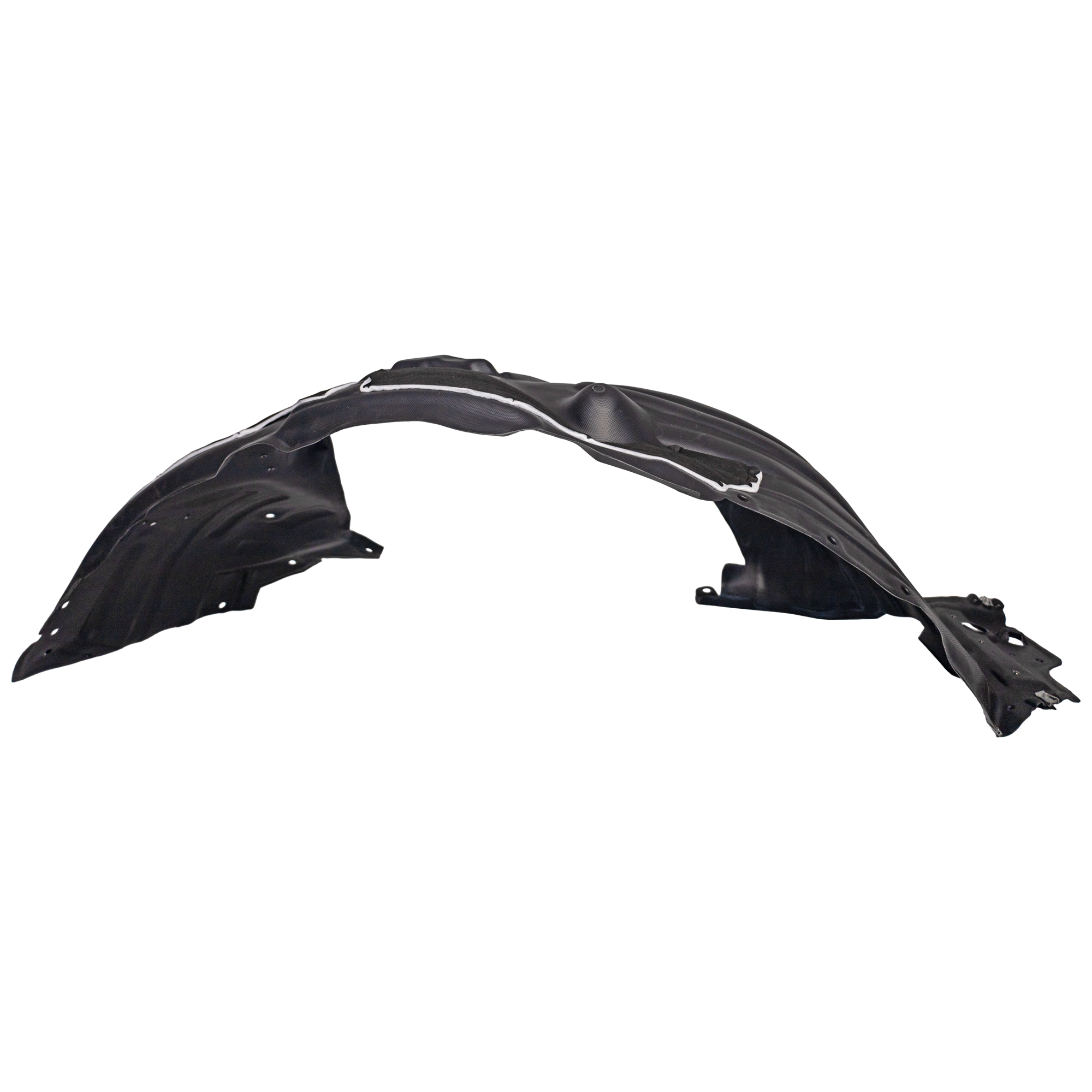 AM PILOT 23-25 FRONT FENDER LINER RH Vacuum Form w Insulation Foam Black Edition Elite Models SKU RH22210219 Partslink HO1249209 OEM 74100T90A10