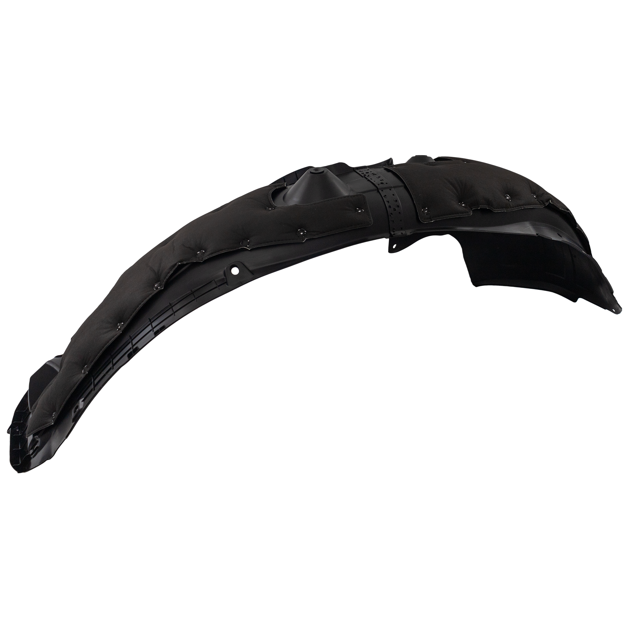 AM IONIQ 5-22-22 FRONT FENDER LINER RH Assembly Polypropylene Injection Form w Insulation Foam CAPA SKU RH22210231Q Partslink HY1249194C OEM 86812GI000