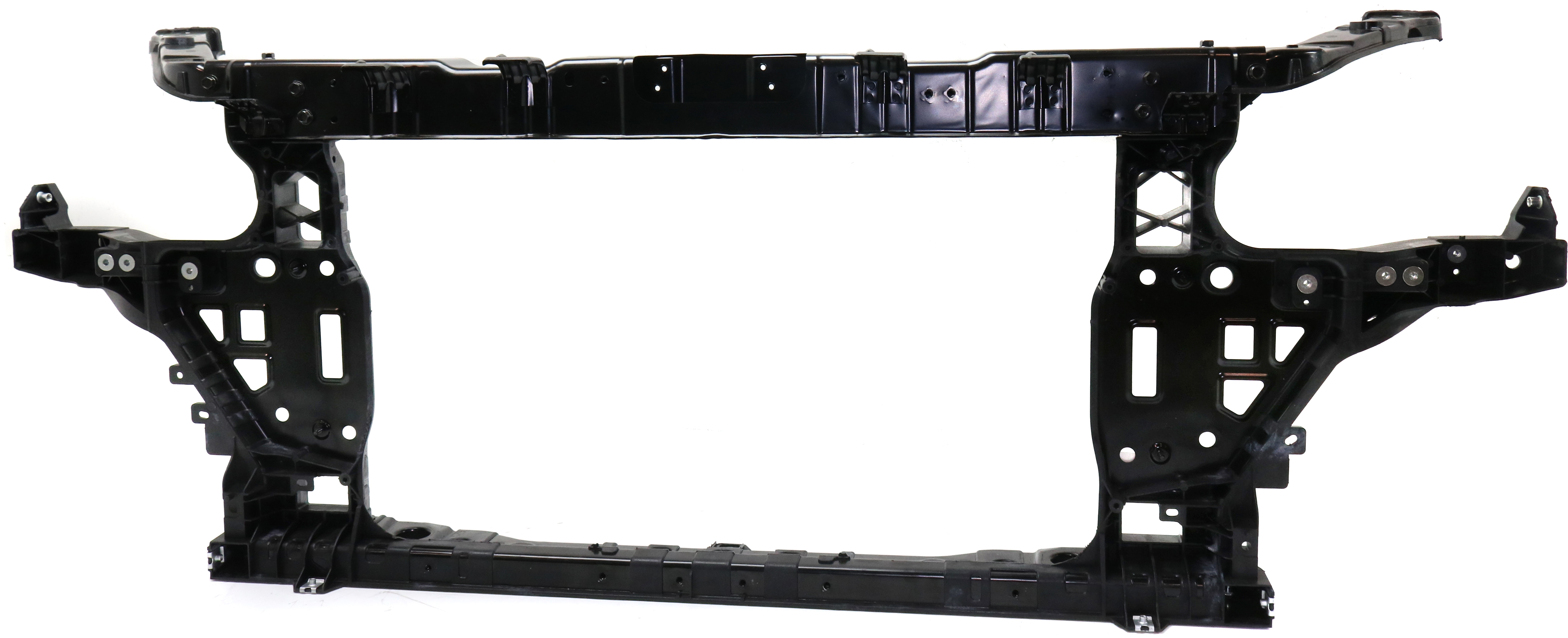 AM GENESIS 15-16 G80-17-17 RADIATOR SUPPORT Plastic w Steel CAPA SKU RH25010009Q Partslink HY1225193C OEM 64101B1000