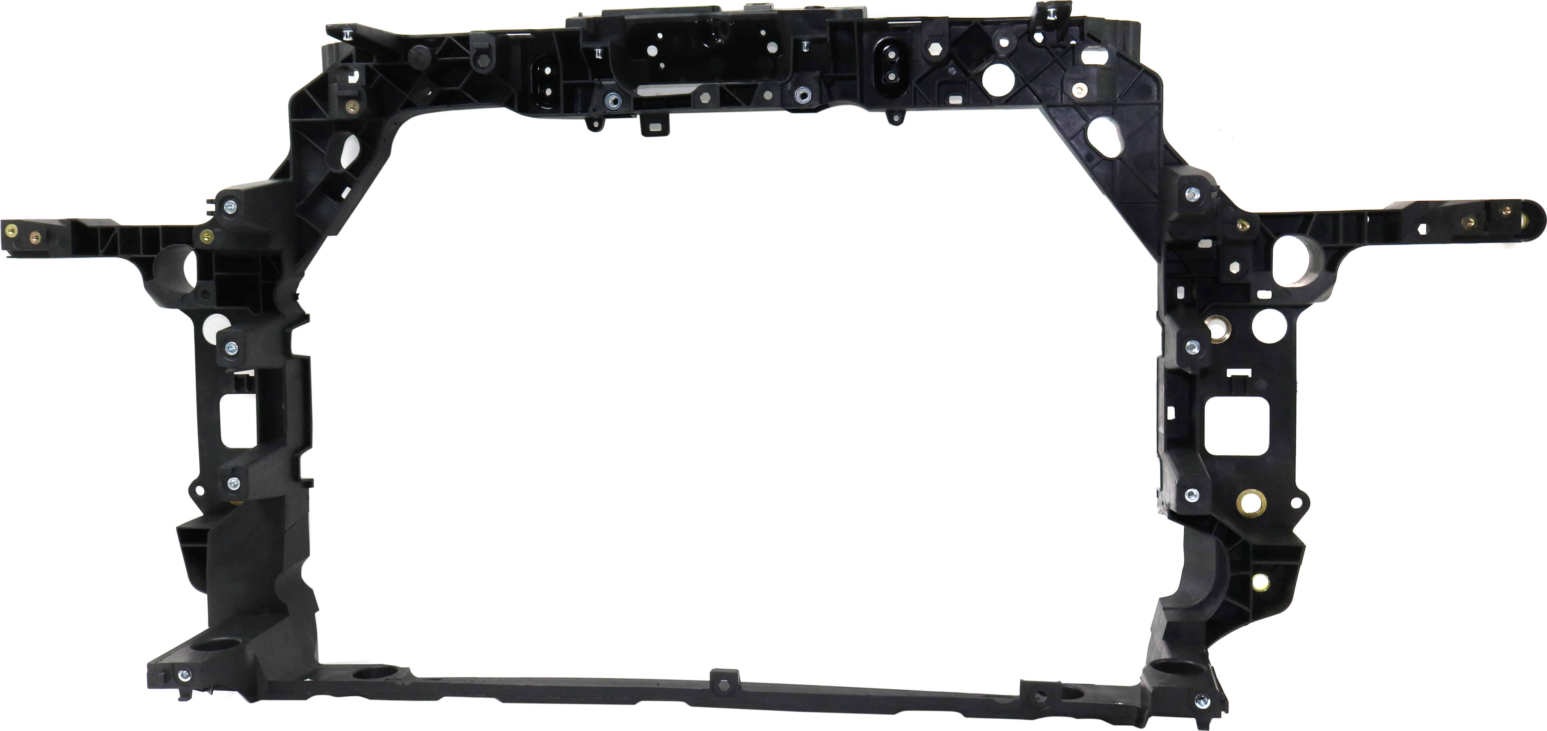 AM CR V 17-19 RADIATOR SUPPORT Plastic with Steel LX Model North America Built Vehicle CAPA SKU RH25010010Q Partslink HO1225193C OEM 71411TLAA02-71411TLAA01