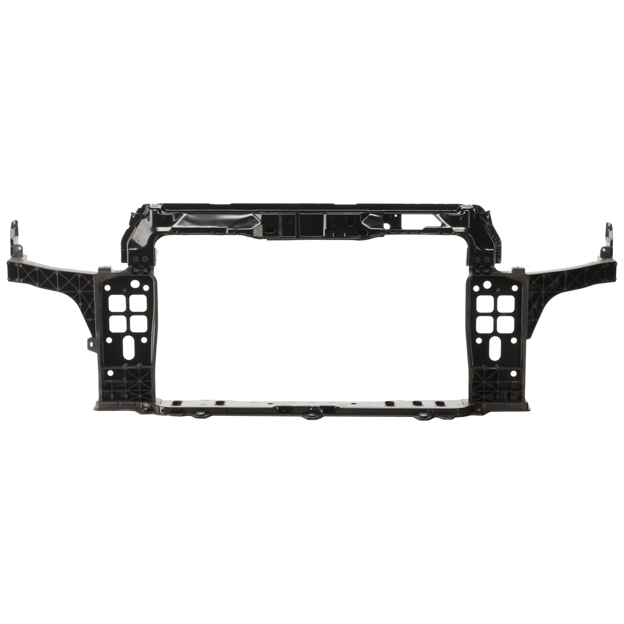 AM VELOSTER 14-17 RADIATOR SUPPORT Plastic with Steel CAPA SKU RH25010026Q Partslink HY1225186C OEM 641012V011
