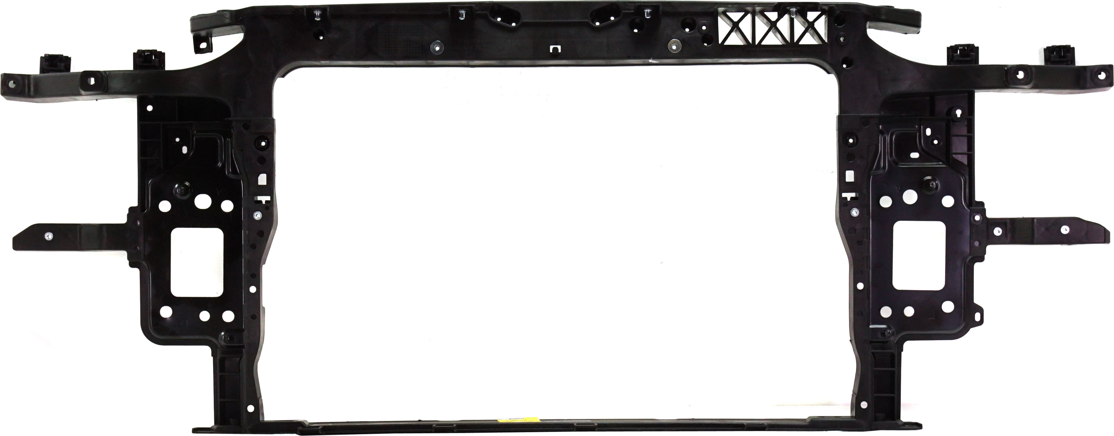 AM KONA 18-21 RADIATOR SUPPORT Plastic w Steel CAPA SKU RH25010027Q Partslink HY1225208C OEM 64101J9000