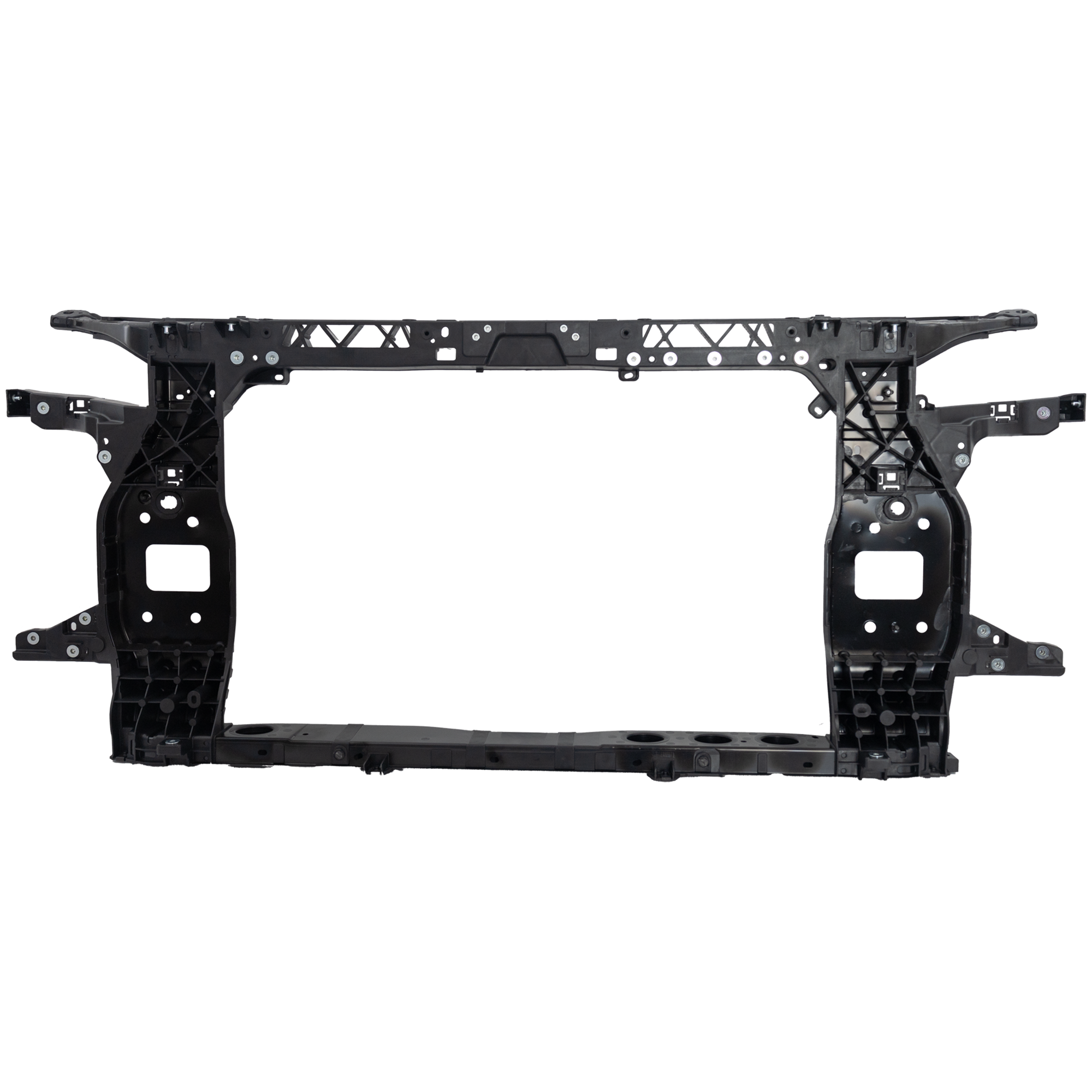 AM TUCSON 22-24 RADIATOR SUPPORT Plastic with Steel Essentials Preffered N Line Models SE SEL Limited Models Korea Built Vehicle SKU RH25010063 Partslink HY1225225 OEM 64101N9000