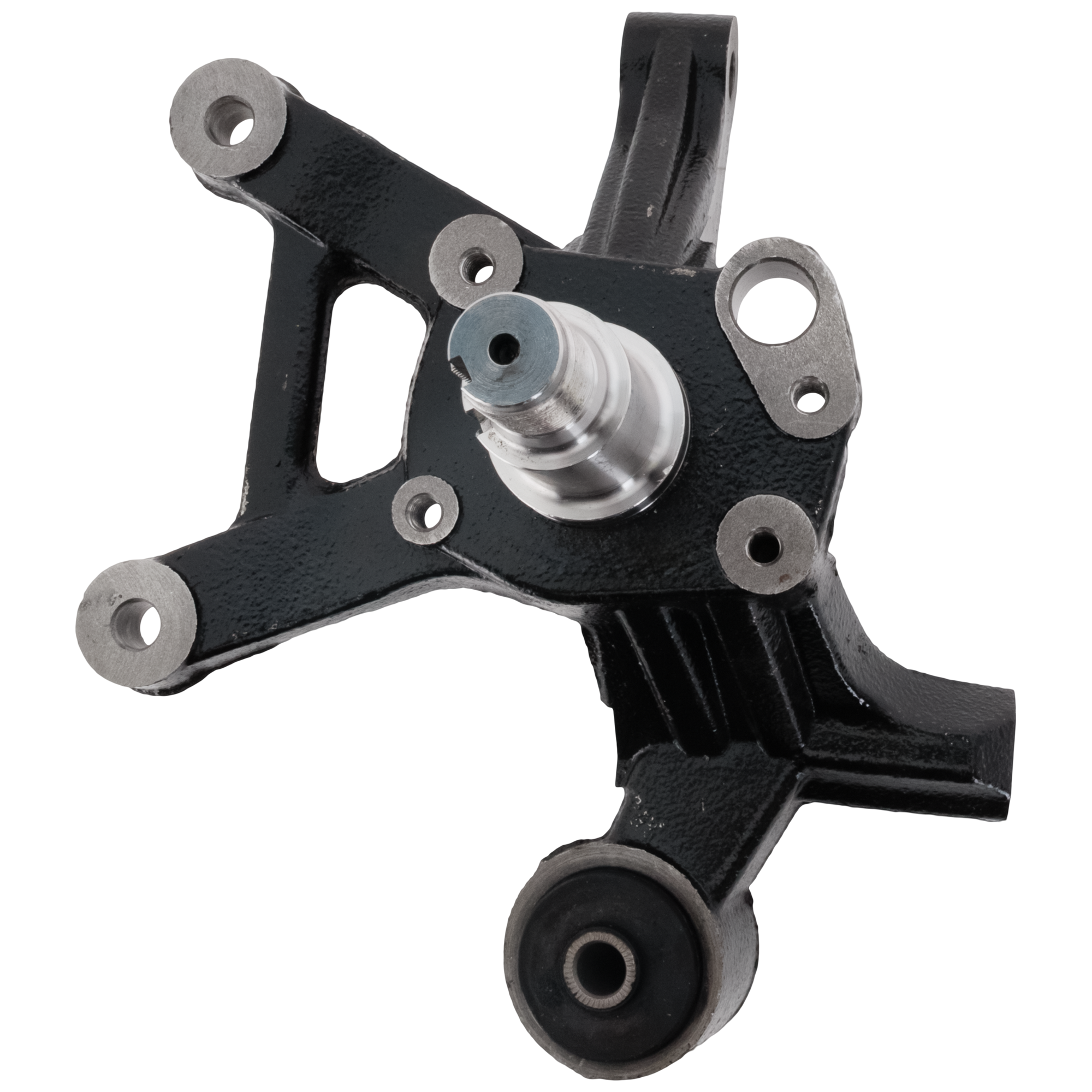 AM ELANTRA TIBURON 03-06 REAR KNUCKLE LH Black Cast Iron w Rear Disc Brakes SKU RH28080048 OEM 527502D105