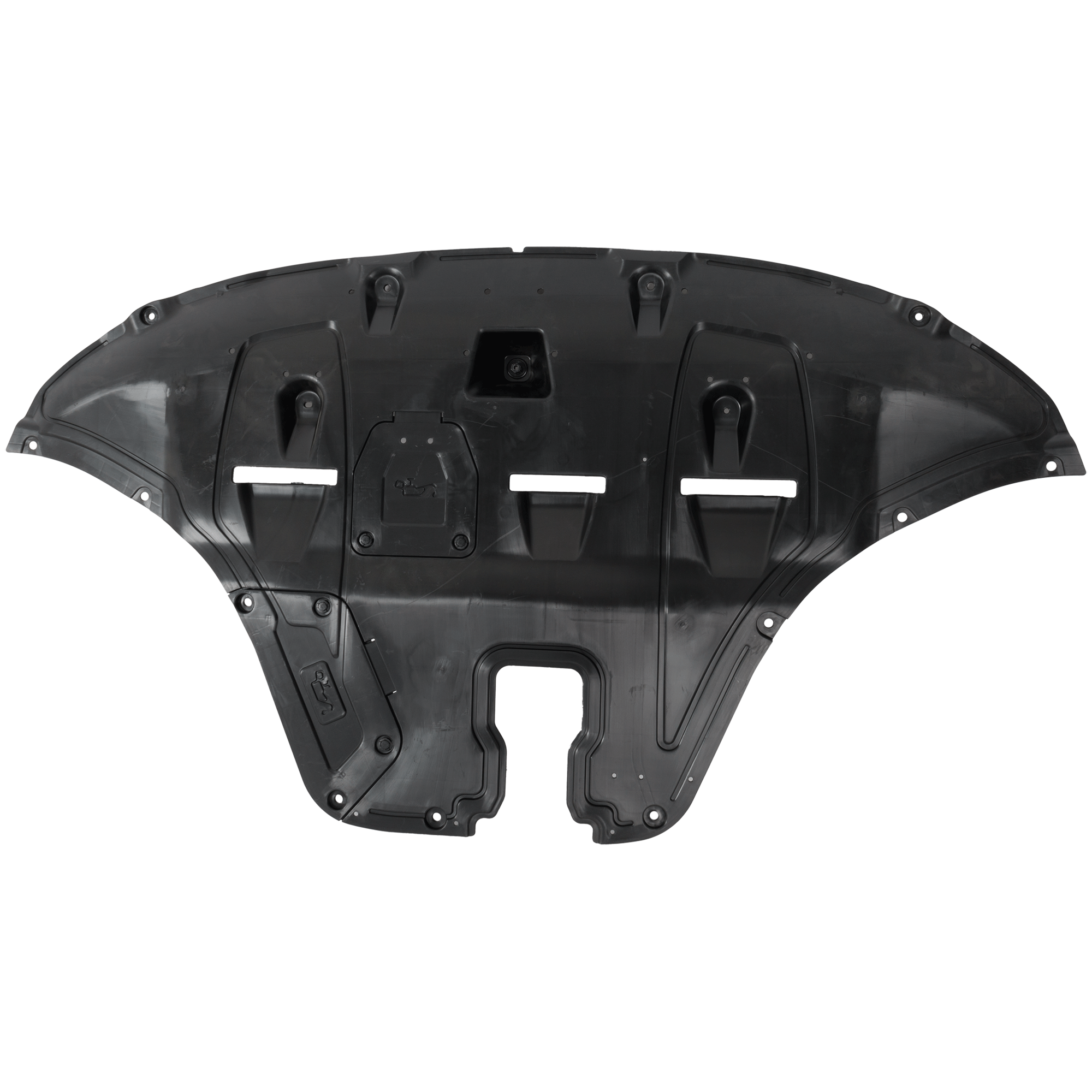 AM TUCSON 22-23 ENGINE SPLASH SHIELD Front AWD Limited SE SEL Models USA Built Vehicle CAPA SKU RH31010047Q Partslink HY1228212C OEM 29110CW600