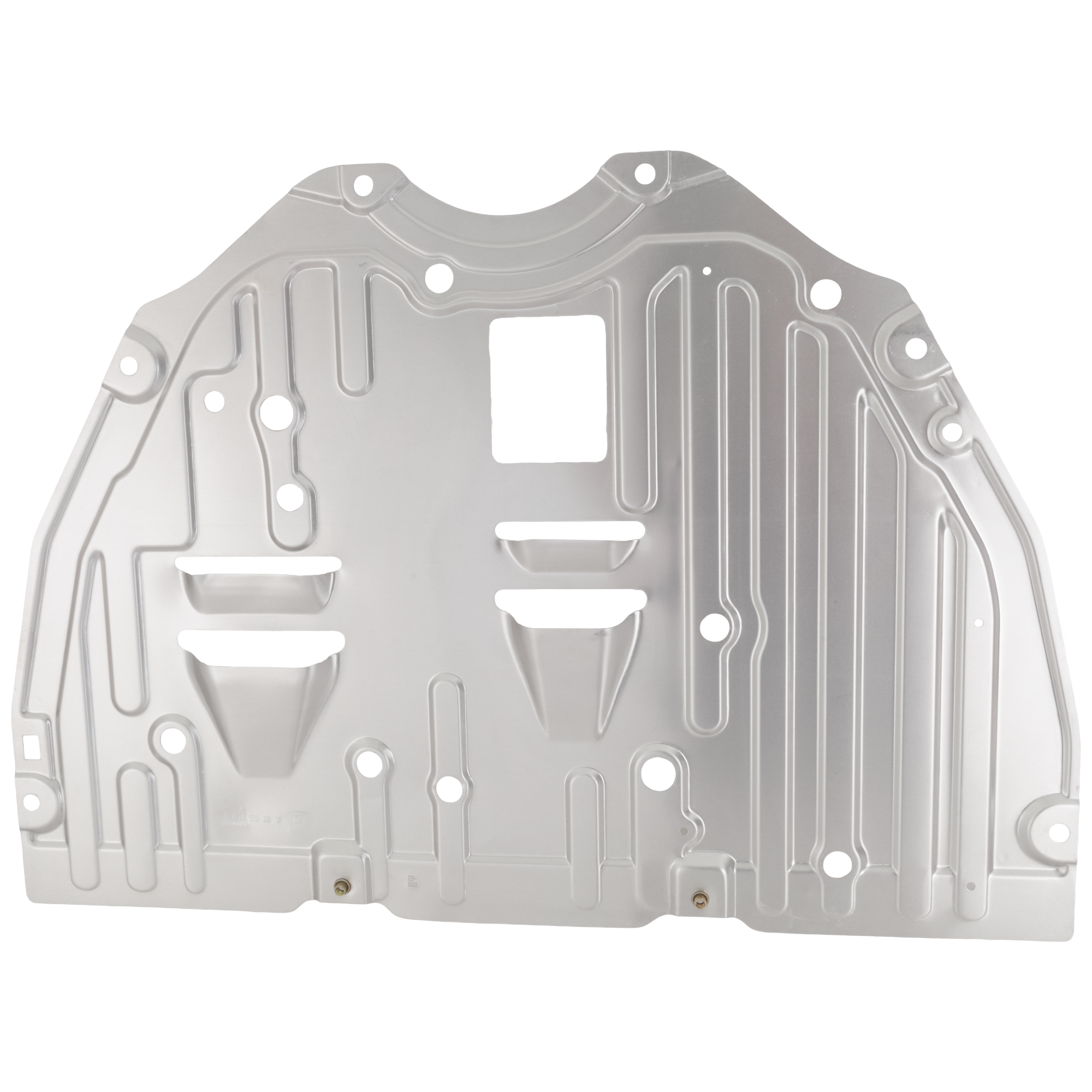 AM CR V 23-25 ENGINE SPLASH SHIELD Center Aluminum Pressed w o Insulation Foam SKU RH31010053 Partslink HO1228172 OEM 741123A0A00