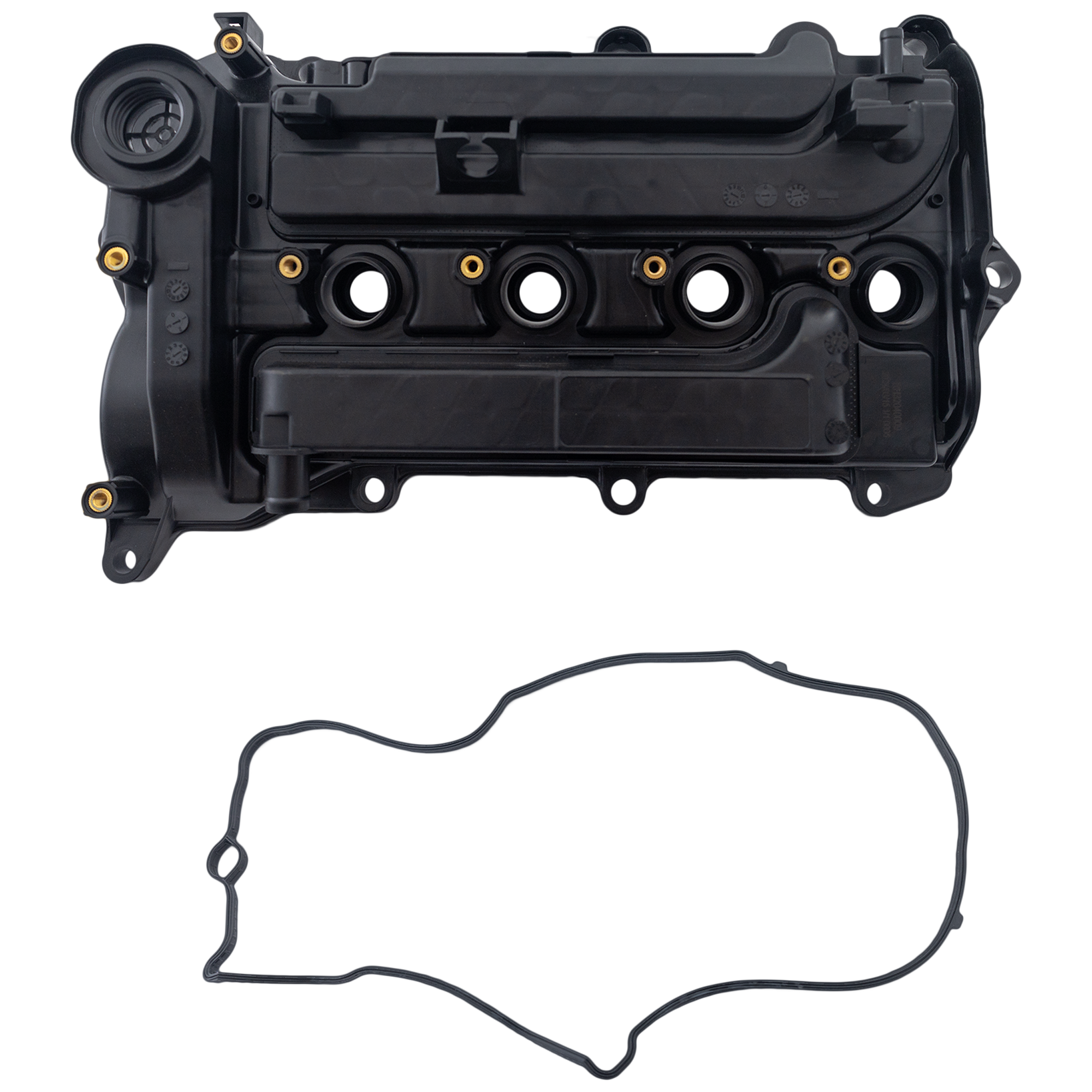 AM ACCORD 18-23 CIVIC 16-23 CR V 17-23 VALVE COVER Black Plastic w Gasket 1.5L Turbocharged 16-20 EX EX L EX T SI Touring Coupe Hatchback Sedan SKU RH32040009 OEM 123105AAA01-123106A0A01