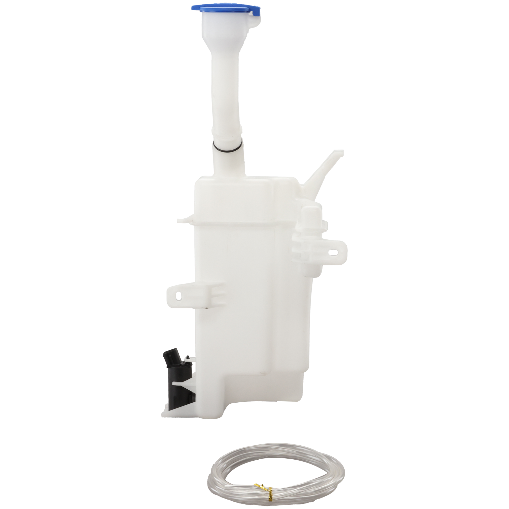 AM ELANTRA 21-23 WASHER RESERVOIR Assembly w Cap and Pump USA Built Vehicle Excludes Hybrid Models SKU RH37050037 Partslink HY1288154 OEM 98610AB000