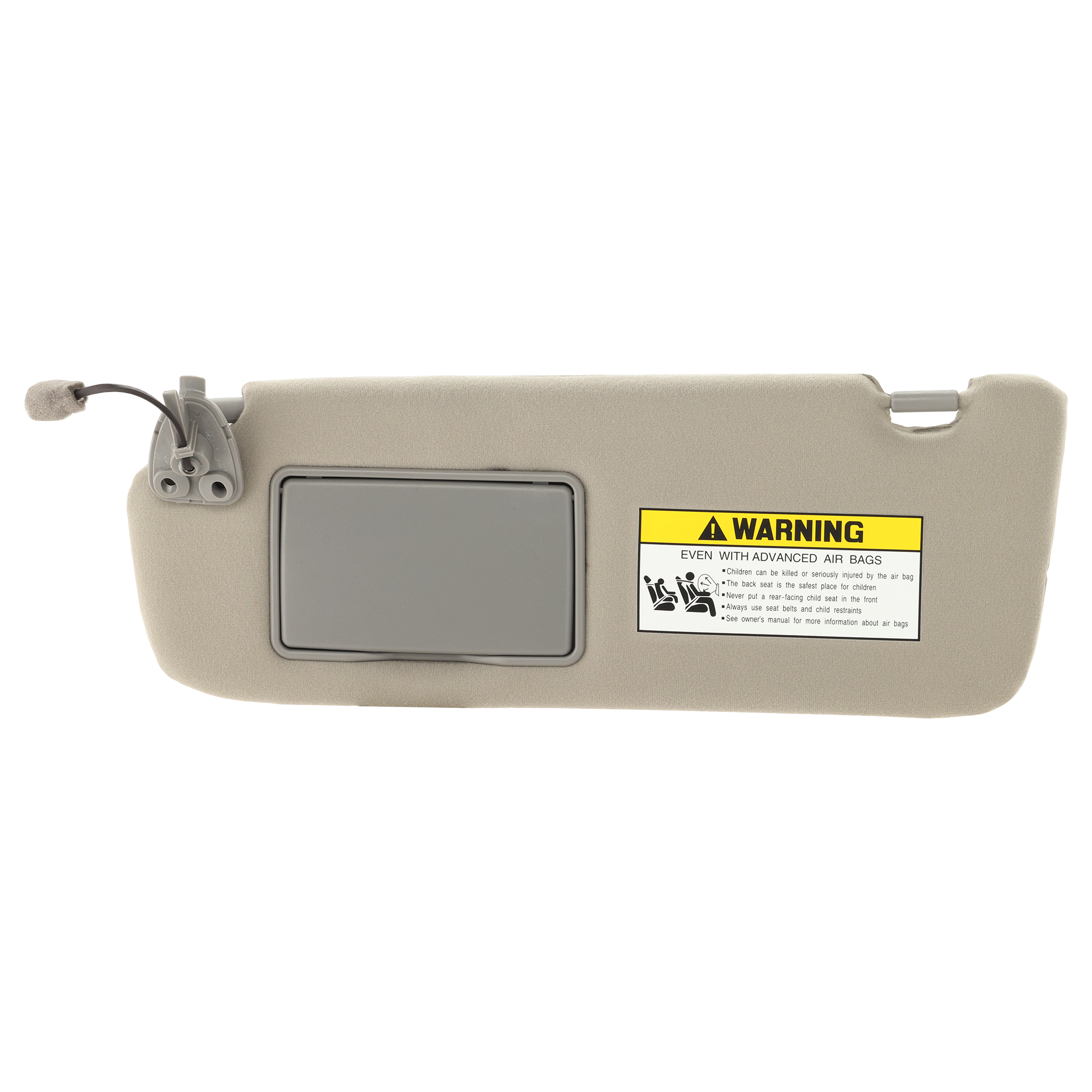 AM SONATA 05-10 SUN VISOR LH Gray w Sunroof SKU RH42170014 OEM 852010A750QS 852010A705QS 8520