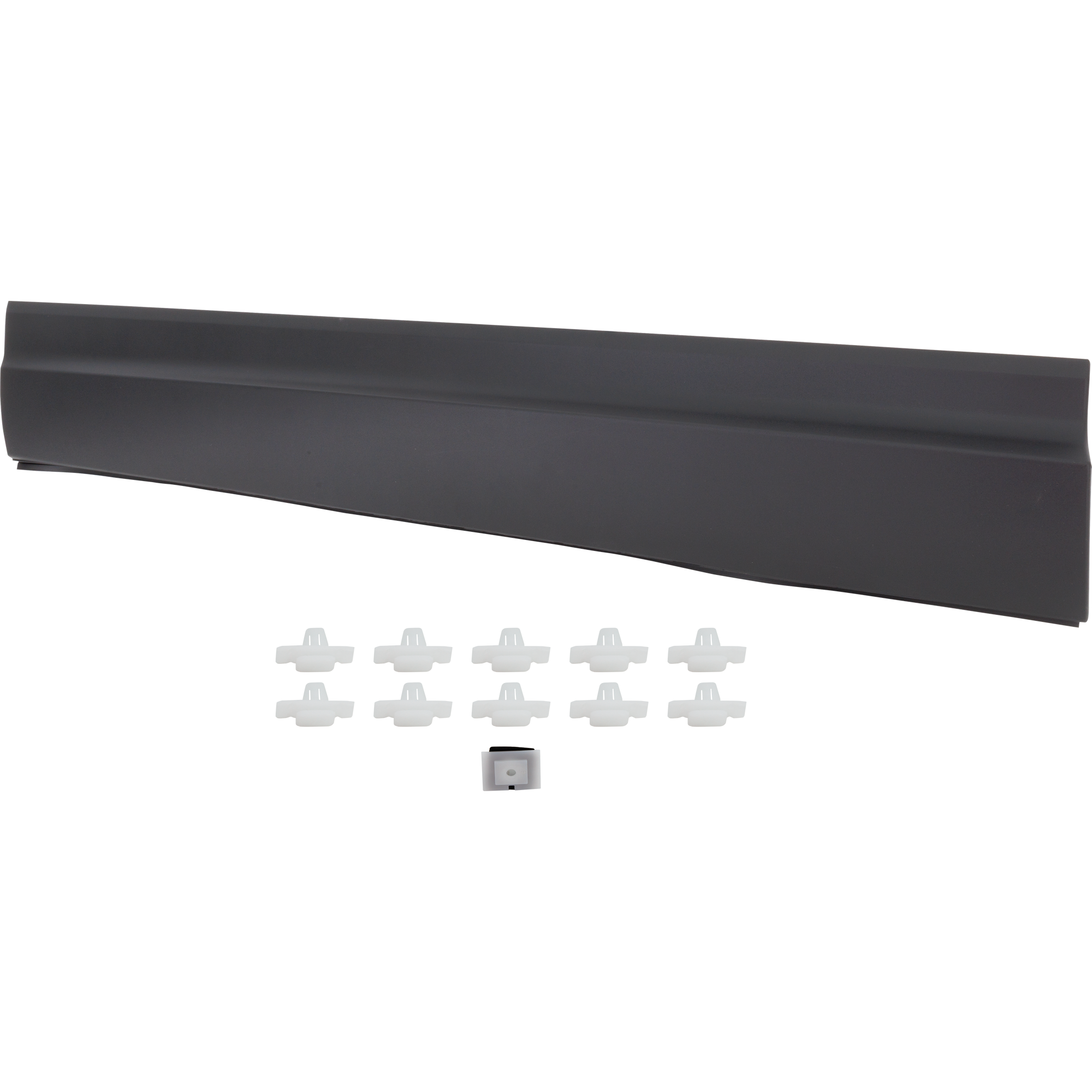 AM PILOT 16-22 RIDGELINE 17-25 FRONT DOOR MOLDING LH Assembly Lower Side Black EX EX L LX Special Edition Models SKU RH46170004 Partslink HO1304112 OEM 75332TG7A02