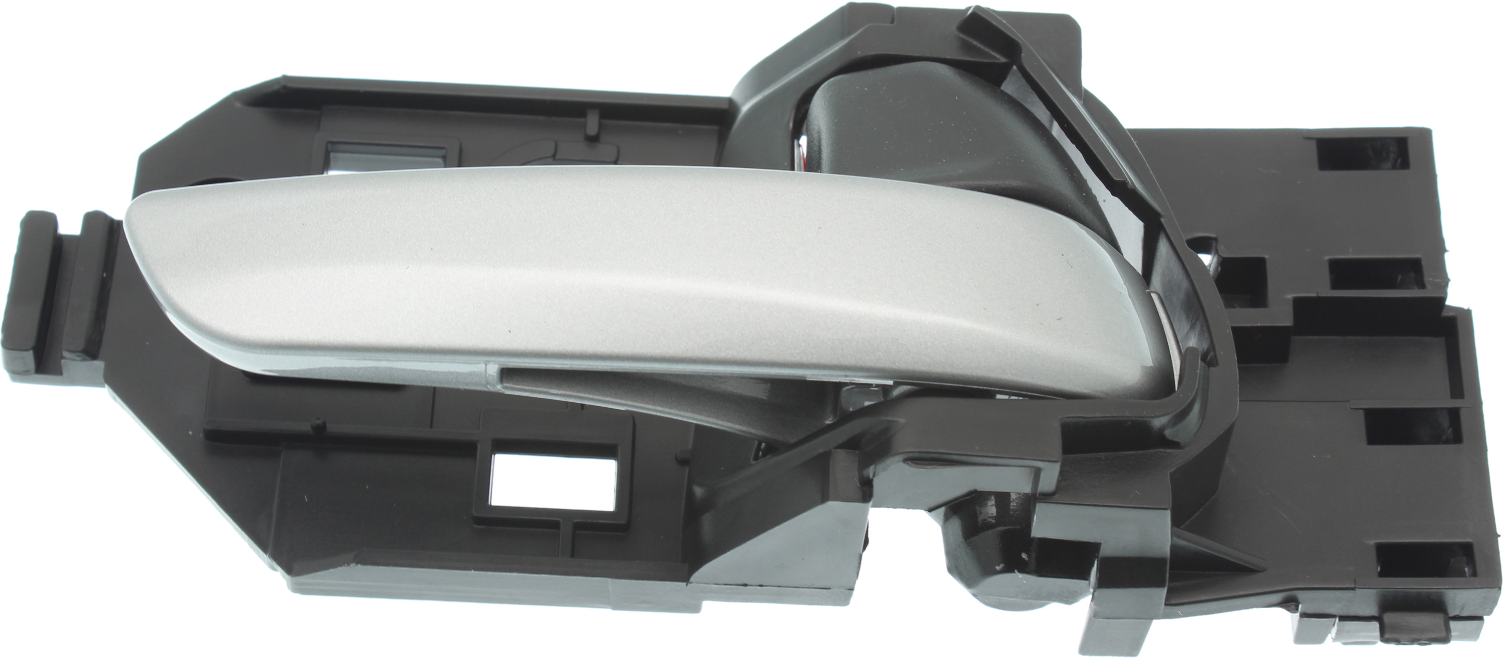 AM FIT 15-17 FRONT INTERIOR DOOR HANDLE RH Smooth Silver Lever Black Knob =REAR SKU RH46210045 OEM 72120T5AJ01ZA 72120T5RA11ZA