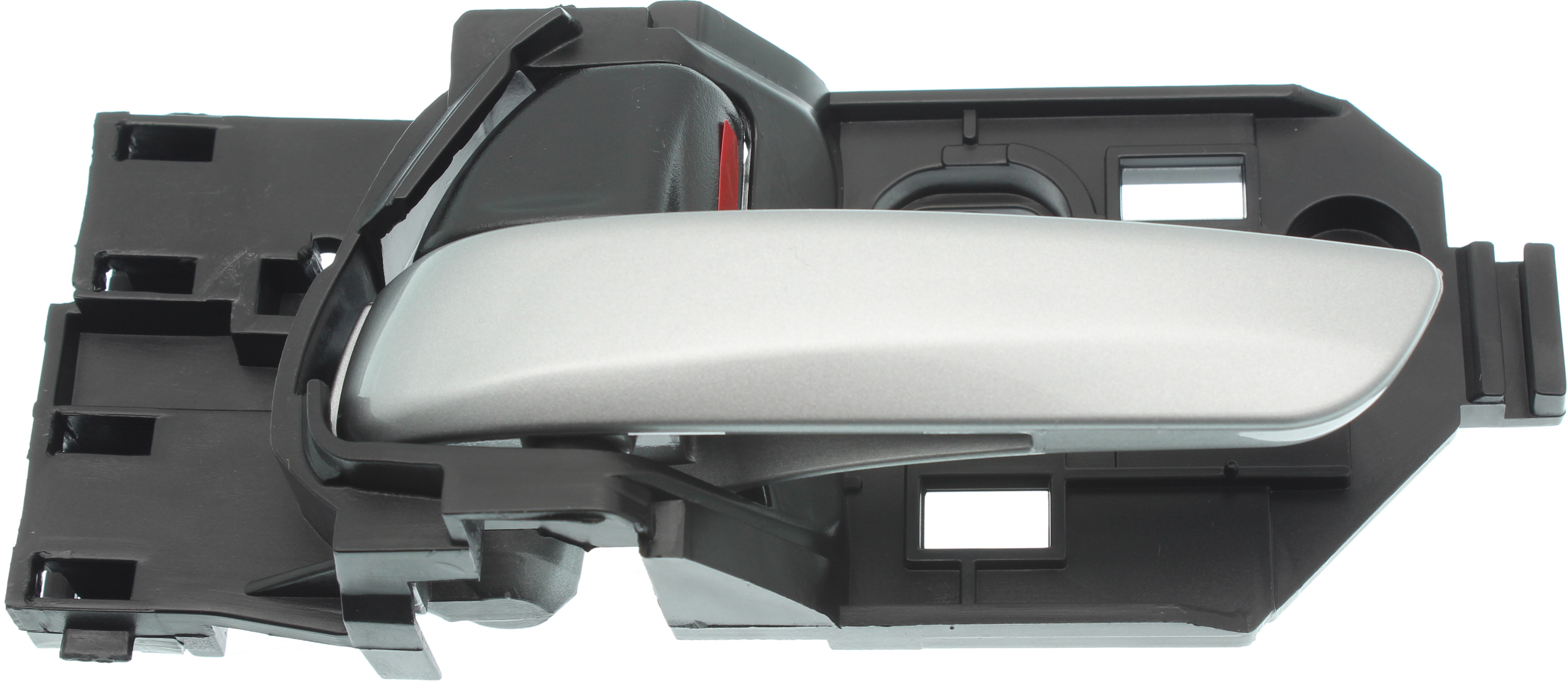AM FIT 15-17 FRONT INTERIOR DOOR HANDLE LH Smooth Silver Lever Black Knob =REAR SKU RH46210046 OEM 72160T5AJ01ZA 72160T5RA11ZA