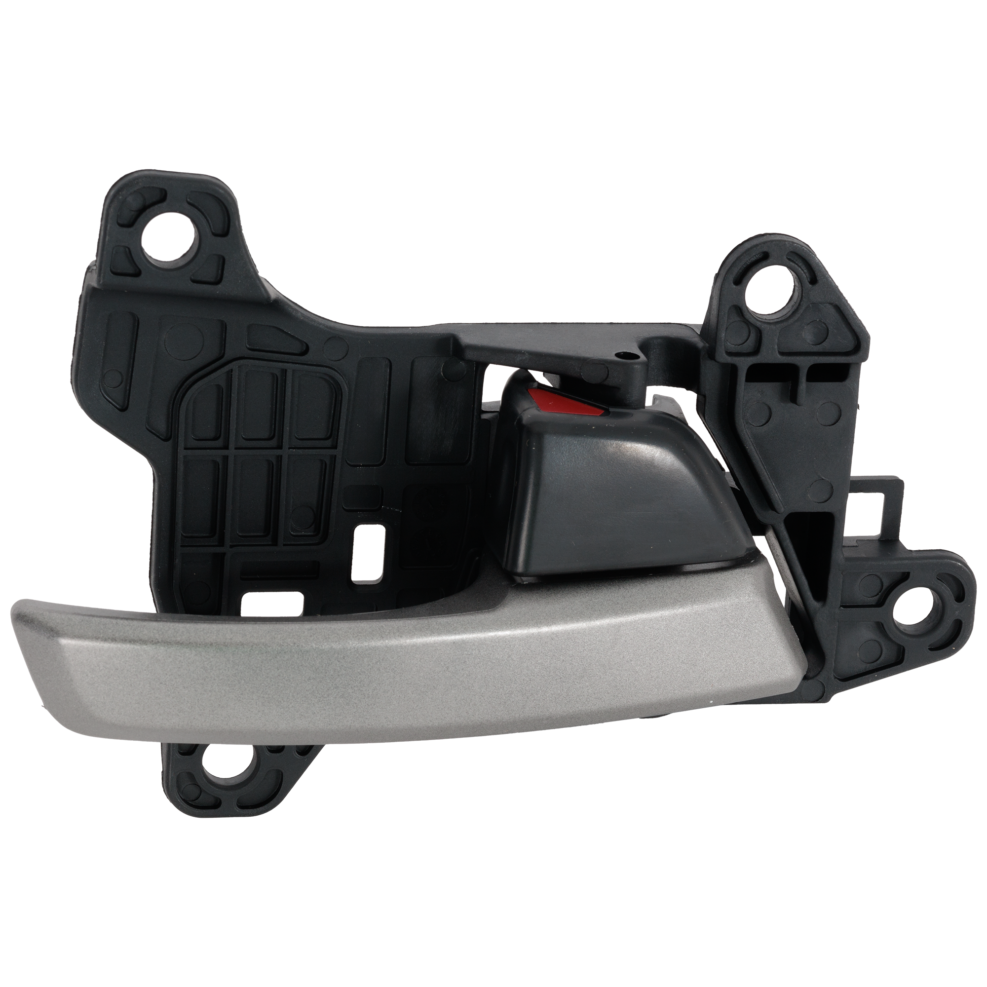 AM ELANTRA 17-20 FRONT INTERIOR DOOR HANDLE RH Silver Lever Black Housing =REAR SKU RH46210067 Partslink HY1353143 OEM 82620F2000