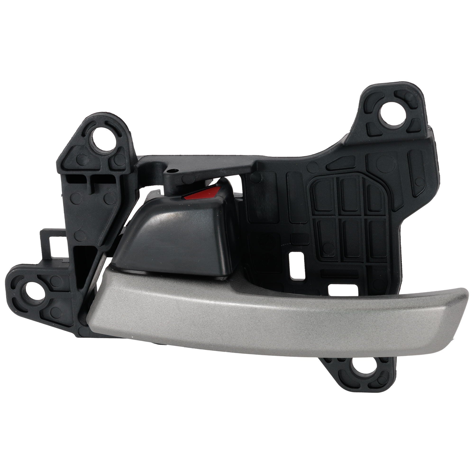AM ELANTRA 17-20 FRONT INTERIOR DOOR HANDLE LH Silver Lever Black Housing =REAR SKU RH46210068 Partslink HY1352143 OEM 82610F2000