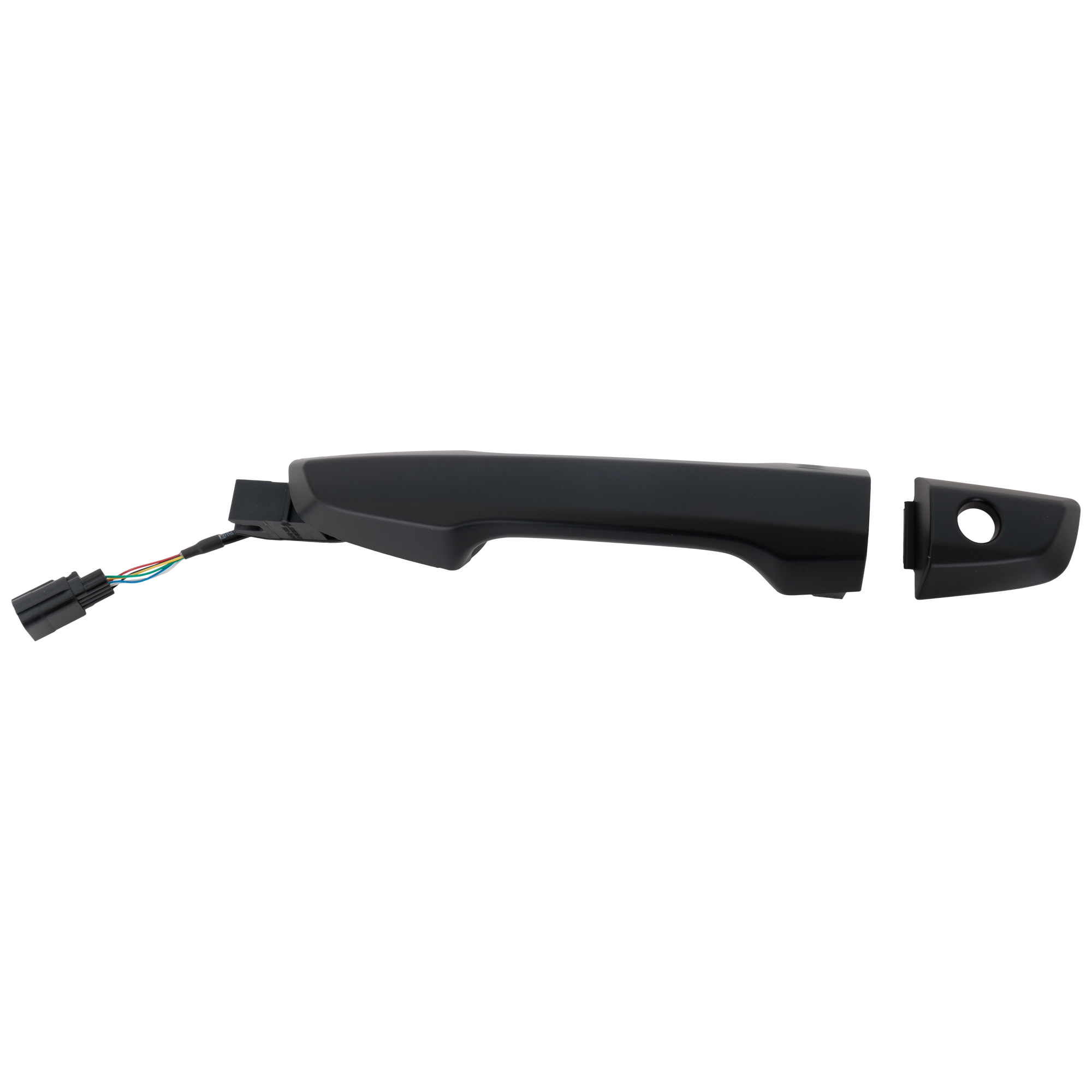 AM CR V 17-22 FRONT EXTERIOR DOOR HANDLE LH Smooth Black w Keyhole w Smart Entry Sytem North America Built Vehicle SKU RH46250018 OEM 72181TLAA71ZG