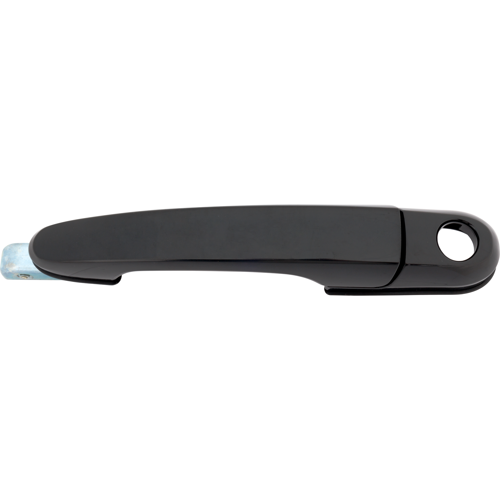 AM TUCSON 05-09 FRONT EXTERIOR DOOR HANDLE LH Smooth Black w o Keyless Entry SKU RH46250076 OEM 826502E000