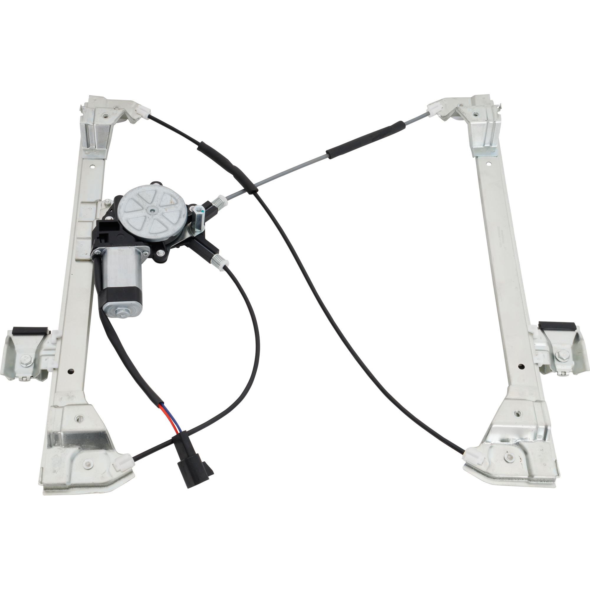 AM H2-03-09 FRONT WINDOW REGULATOR RH Power w Motor SKU RH46290055 Partslink HU1351102 OEM 10390765