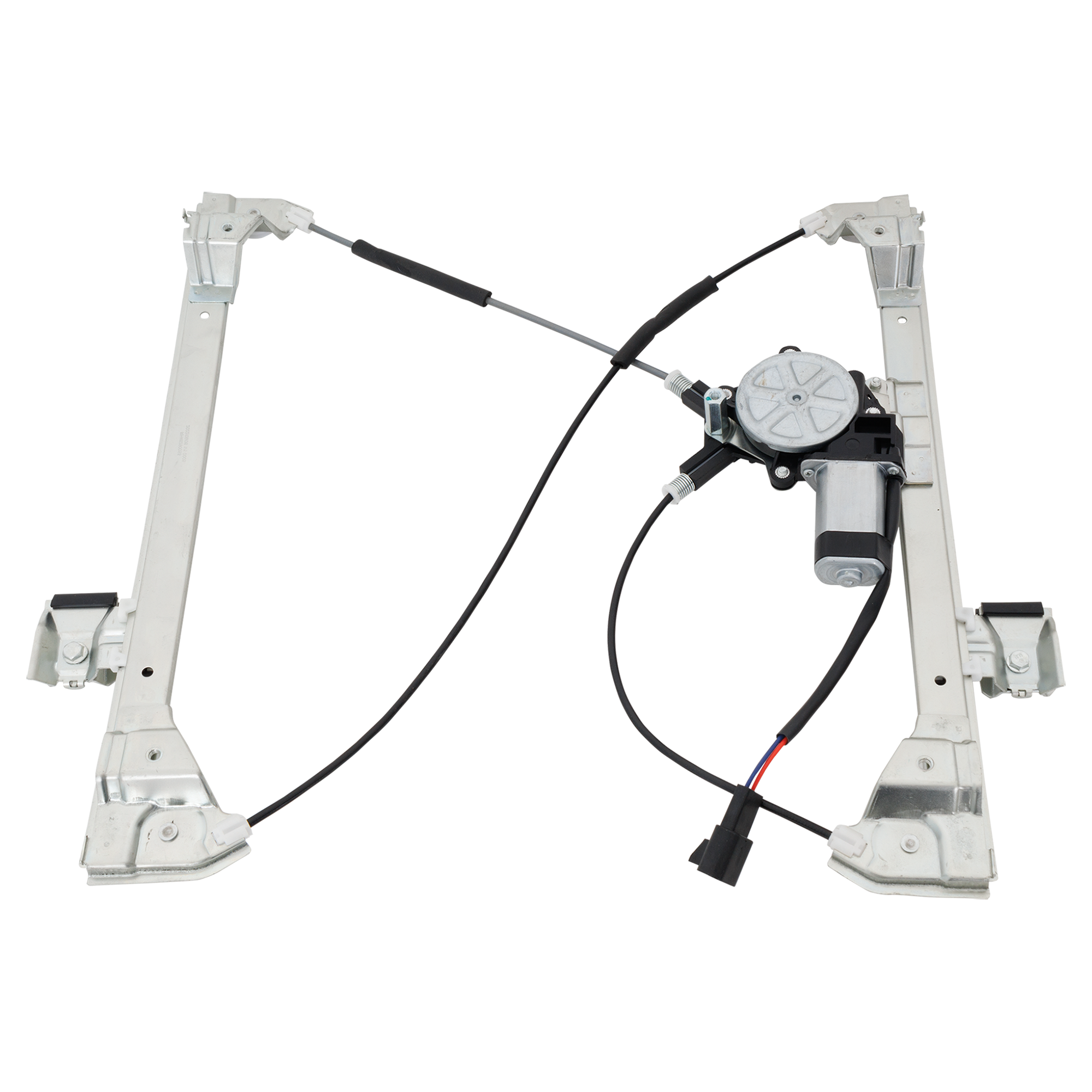 AM H2-03-09 FRONT WINDOW REGULATOR LH Power w Motor SKU RH46290056 Partslink HU1350102 OEM 10390764