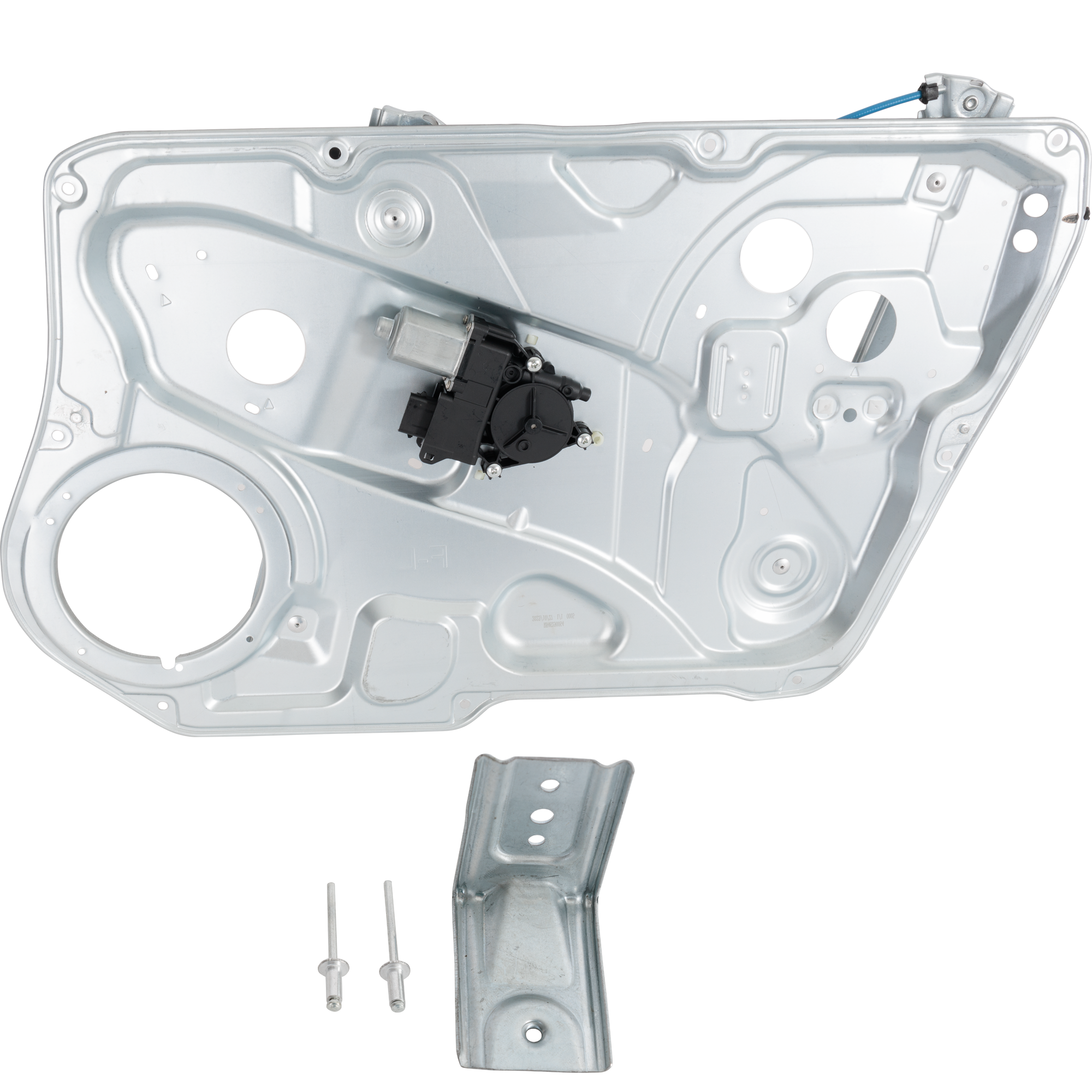 AM GENESIS 09-10 FRONT WINDOW REGULATOR RH Carrier Module Power w Motor SKU RH46290063 OEM 824023M000 PFM