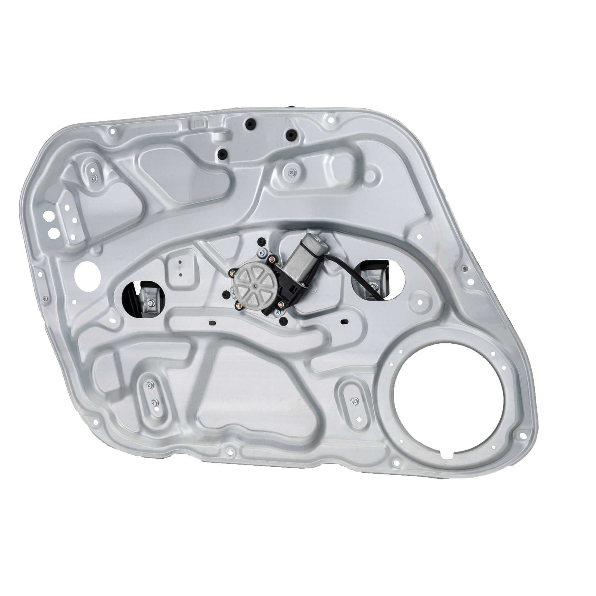 AM ELANTRA 09-12 FRONT WINDOW REGULATOR LH Power w Motor 2 pins w Panel Door Module Hatchback SKU RH46290108 OEM 824712L001-824502L000-834503J0