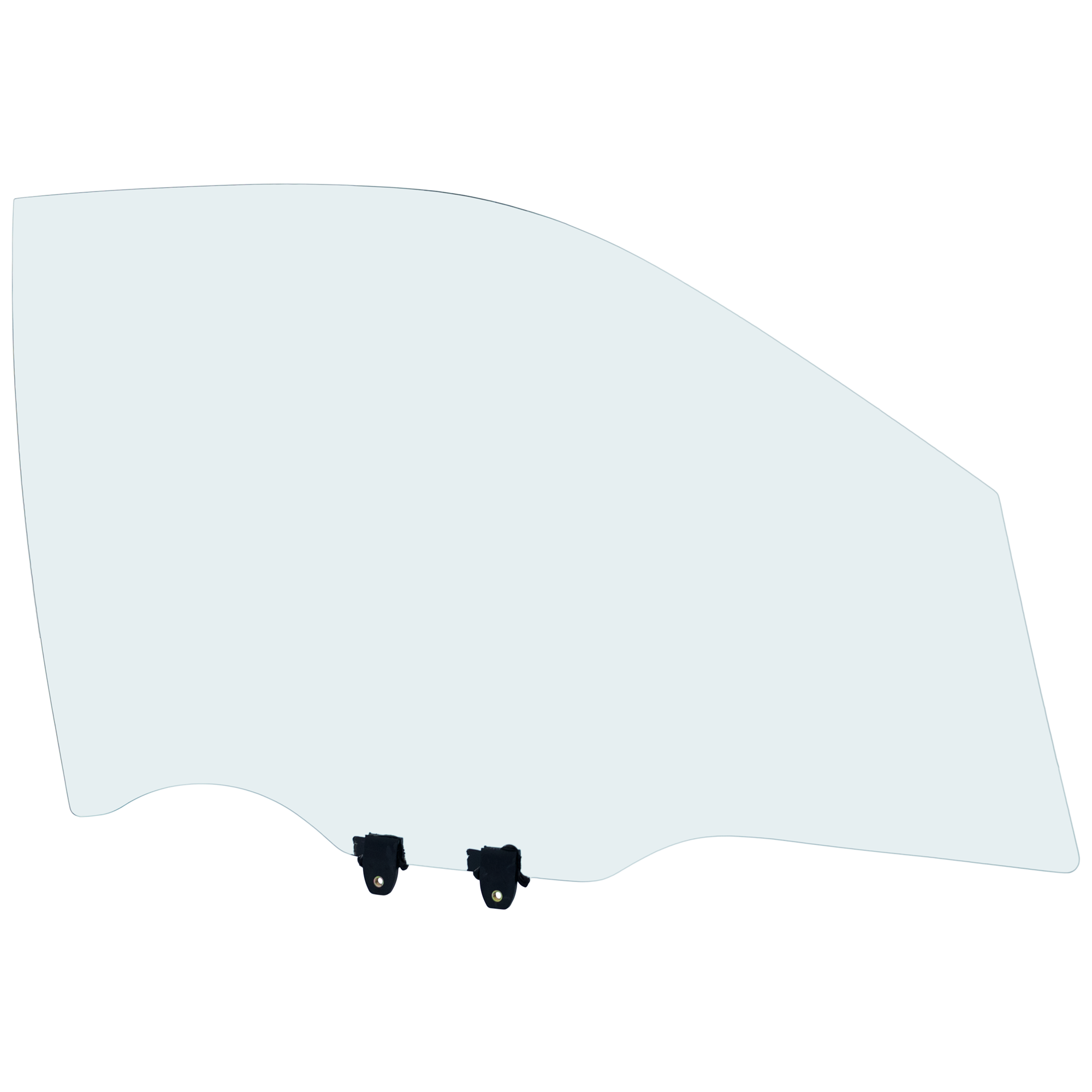 AM HONDA PILOT 03-08 FRONT DOOR GLASS RH Green Tint w Solar Clip SKU RH48010009 OEM 73300S9V305-73300S9V306