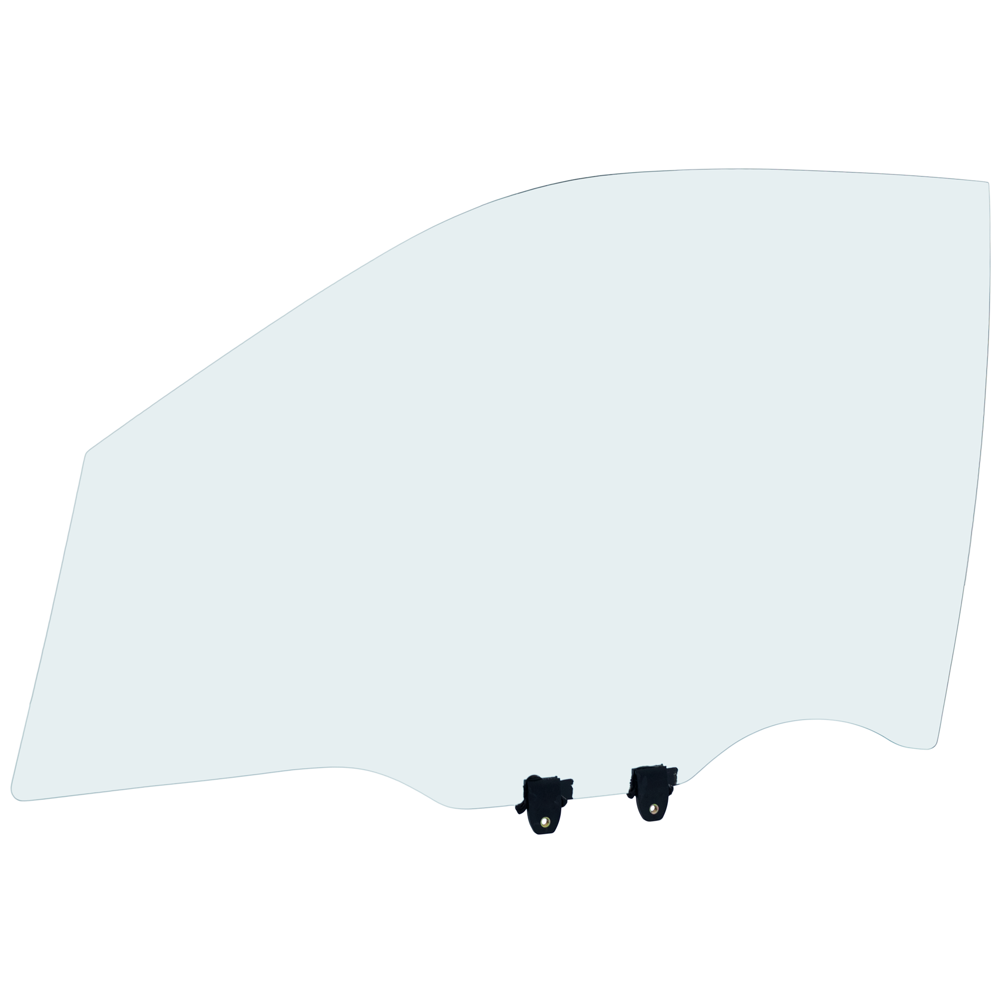 AM HONDA PILOT 03-08 FRONT DOOR GLASS LH Green Tint w Solar Clip SKU RH48010010 OEM 73350S9V305-73350S9V306