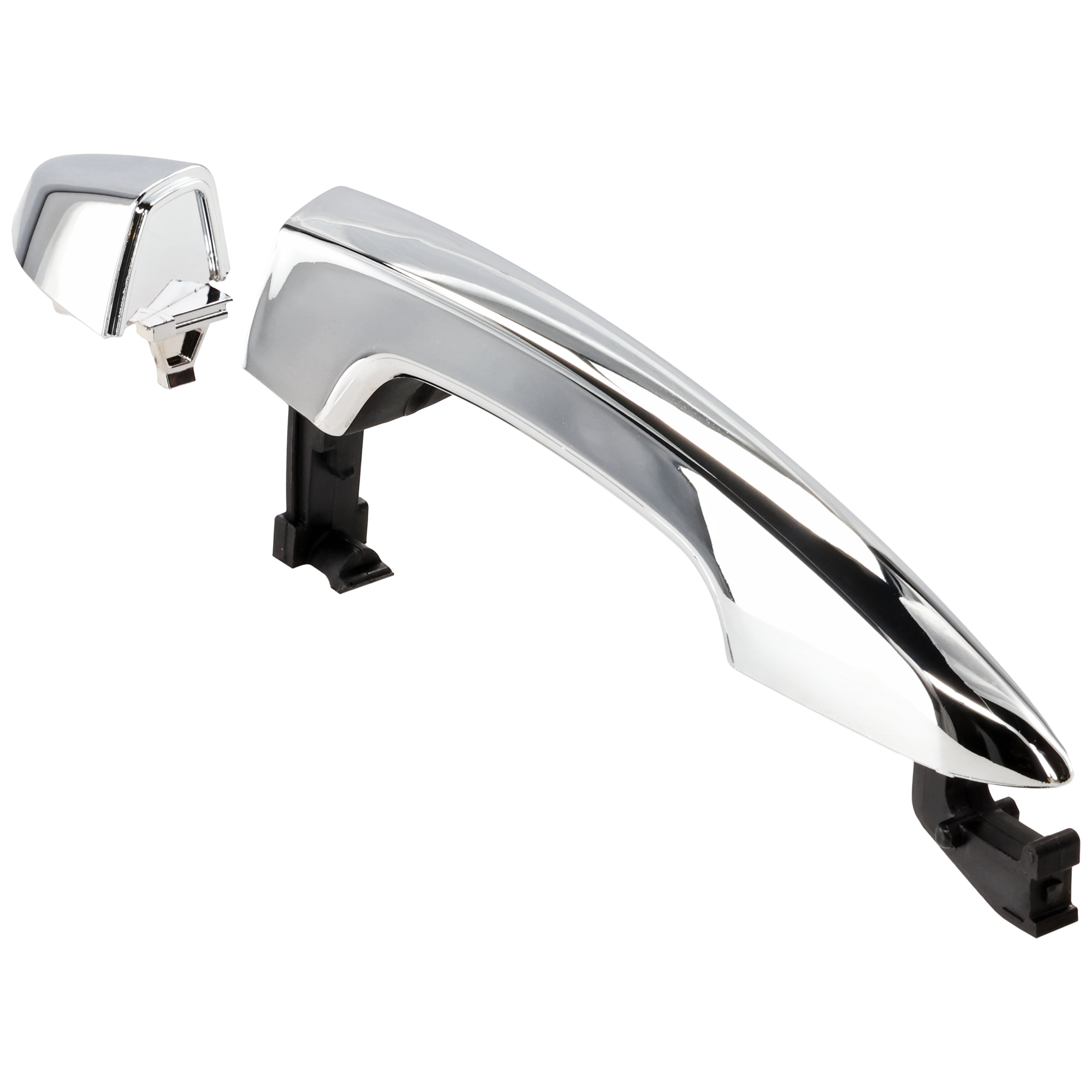 AM SONATA 15-19 REAR EXTERIOR DOOR HANDLE RH All Chrome w Cover SKU RH49130001C OEM 82661C1010-83662C1010