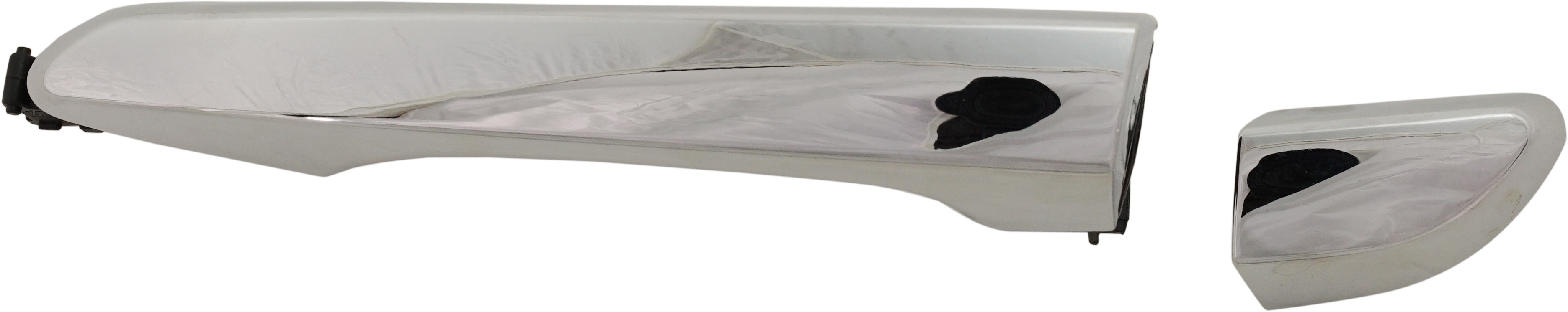 AM TUCSON 16-21 REAR EXTERIOR DOOR HANDLE LH All Chrome w o Keyhole w Cover w o Smart Key SKU RH49130004C OEM 83651D3010-83652D3010