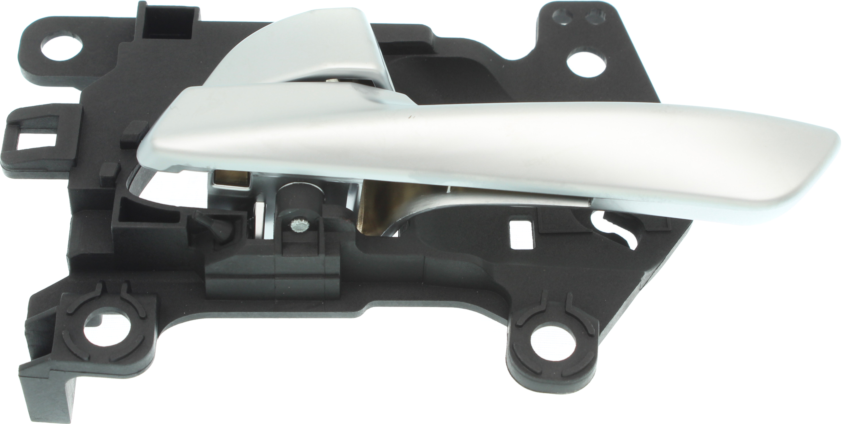 AM TUCSON 16-18 REAR INTERIOR DOOR HANDLE LH Silver Plastic SKU RH49130006 OEM 83610D3000NS5