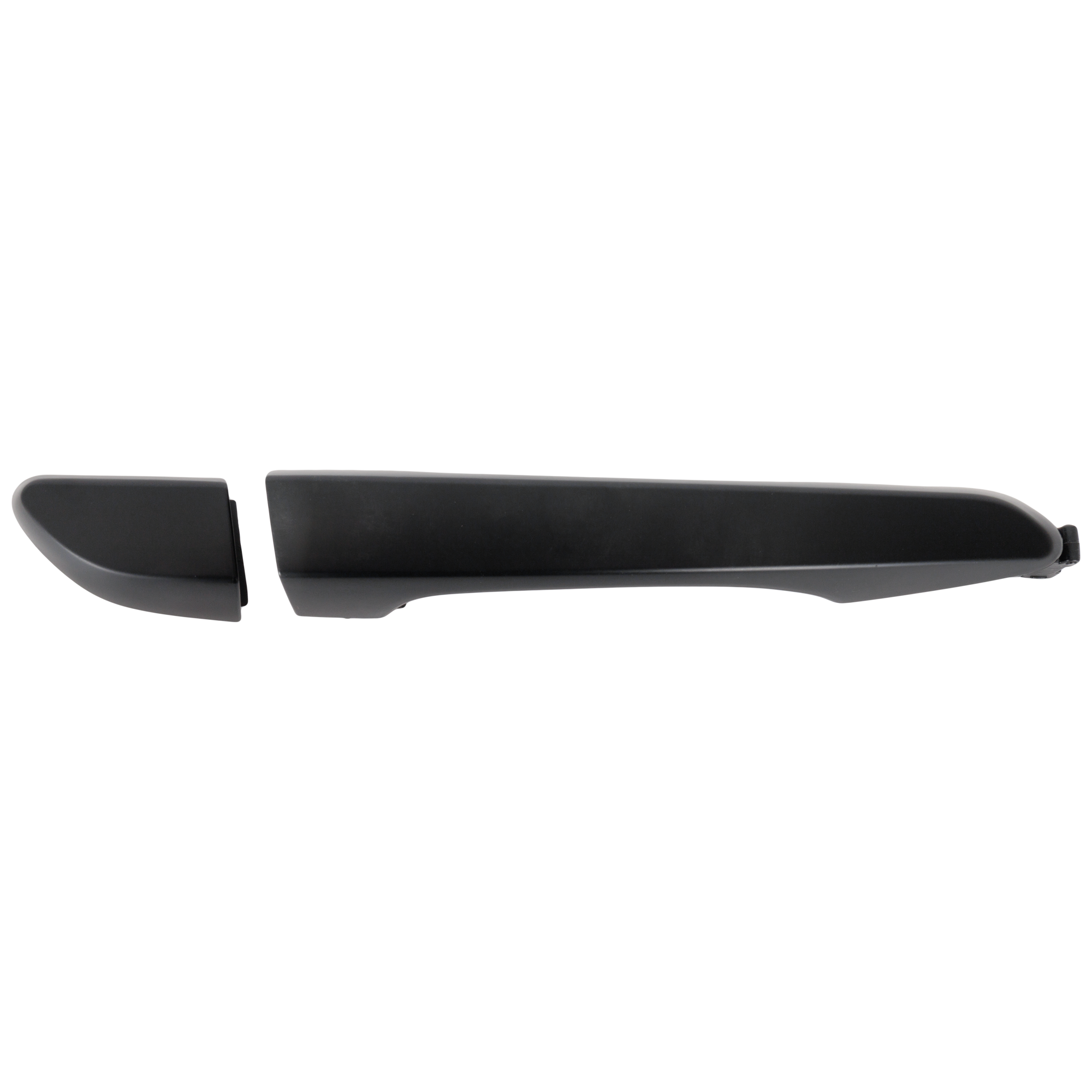 AM TUCSON 16-21 REAR EXTERIOR DOOR HANDLE RH Primed Black w o Keyhole w Cover w o Smart Key SKU RH49150037 OEM 83661D3000