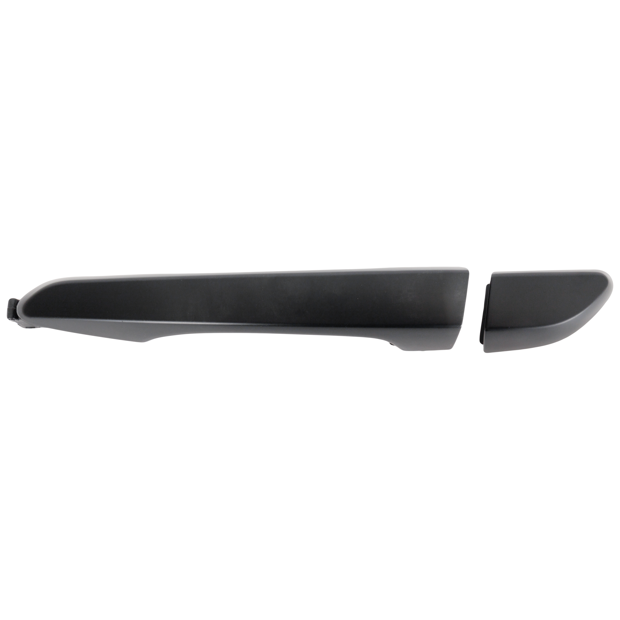 AM TUCSON 16-21 REAR EXTERIOR DOOR HANDLE LH Primed Black w o Keyhole w Cover w o Smart Key SKU RH49150038 OEM 83651D3000