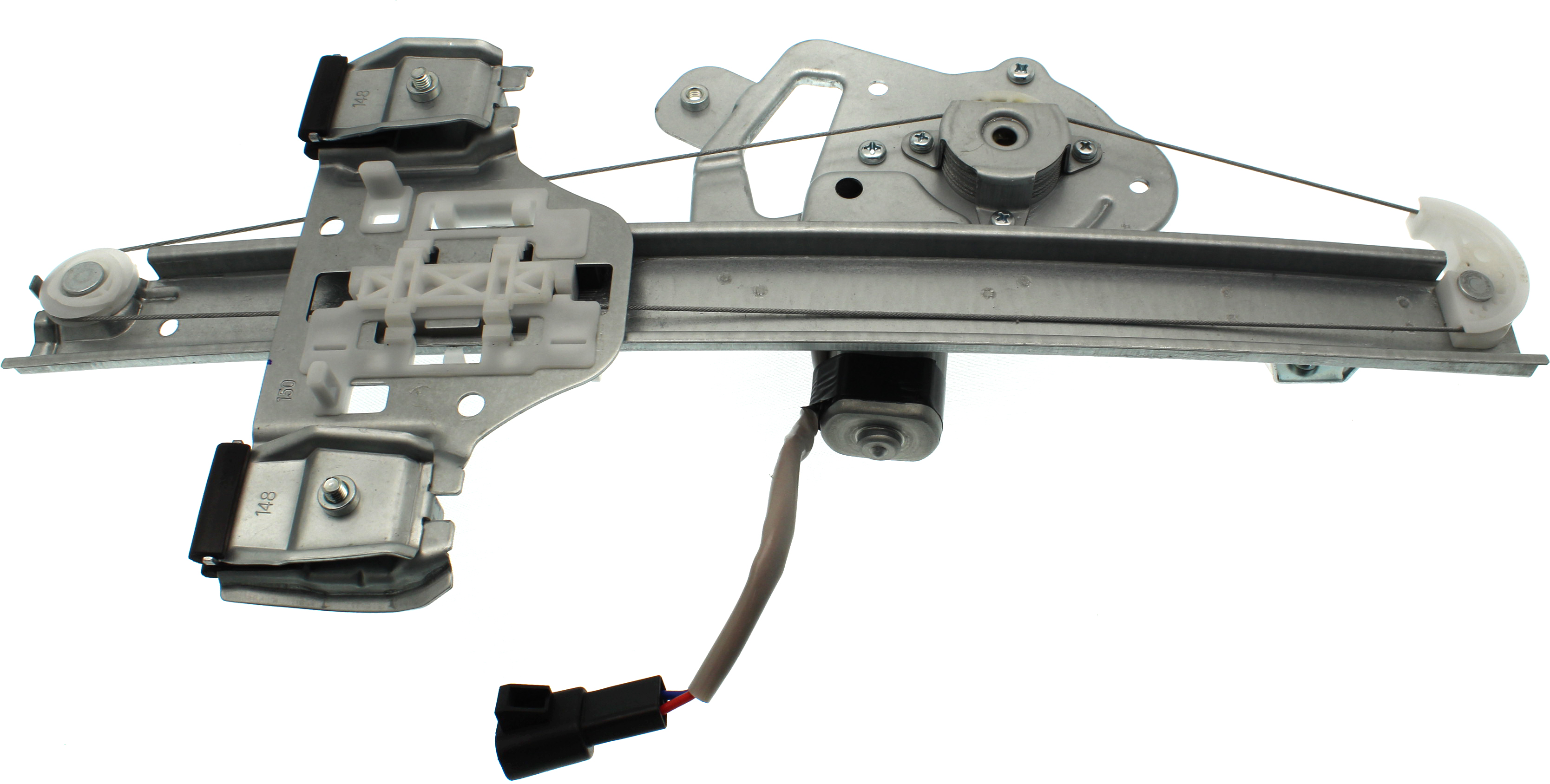 AM H3-06-10 H3T 09-10 REAR WINDOW REGULATOR RH Power w Motor SKU RH49170005 Partslink HU1351100 OEM 25964206