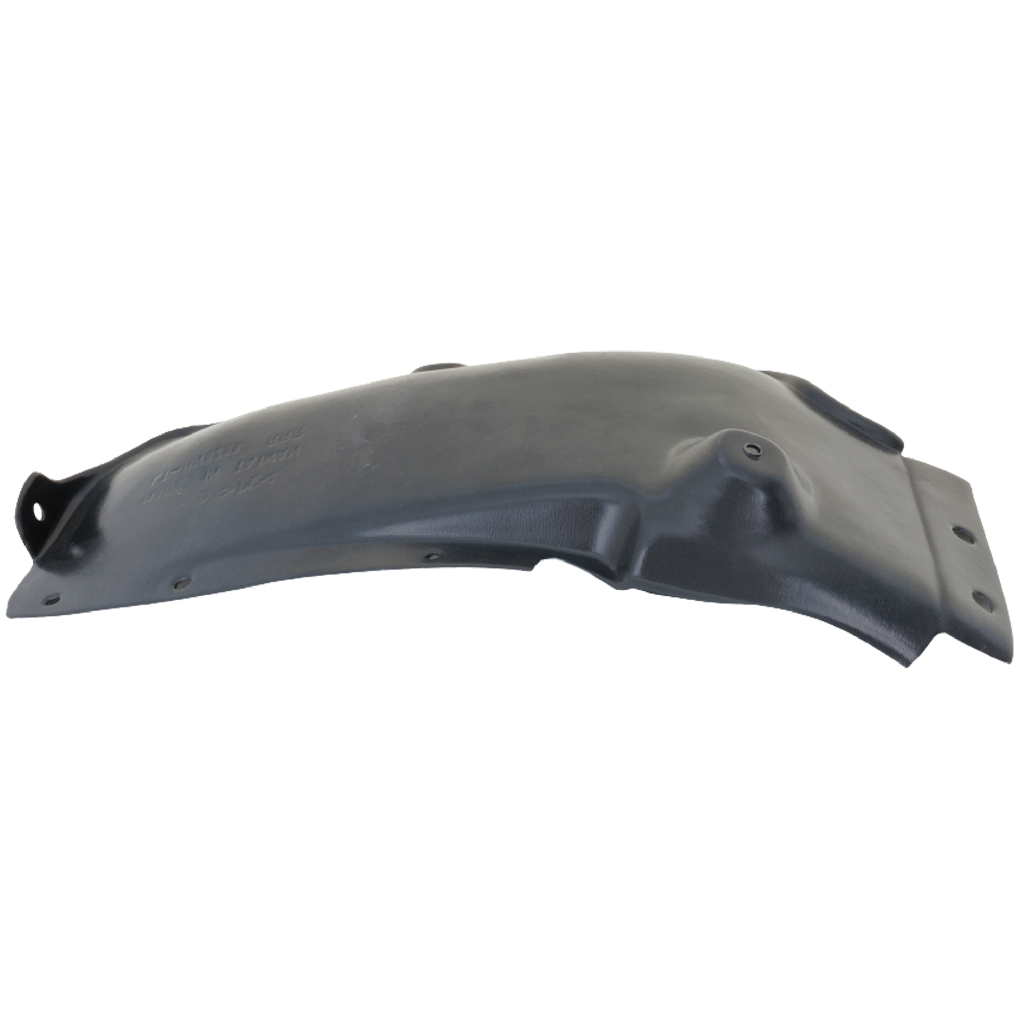 AM ELANTRA 17-18 REAR FENDER LINER RH Polyethylene Vacuum Form Rear Section 1.4L 2.0L Turbo Eng Korea Built Vehicle SKU RH55430005 Partslink HY1763107 OEM 86822F2000
