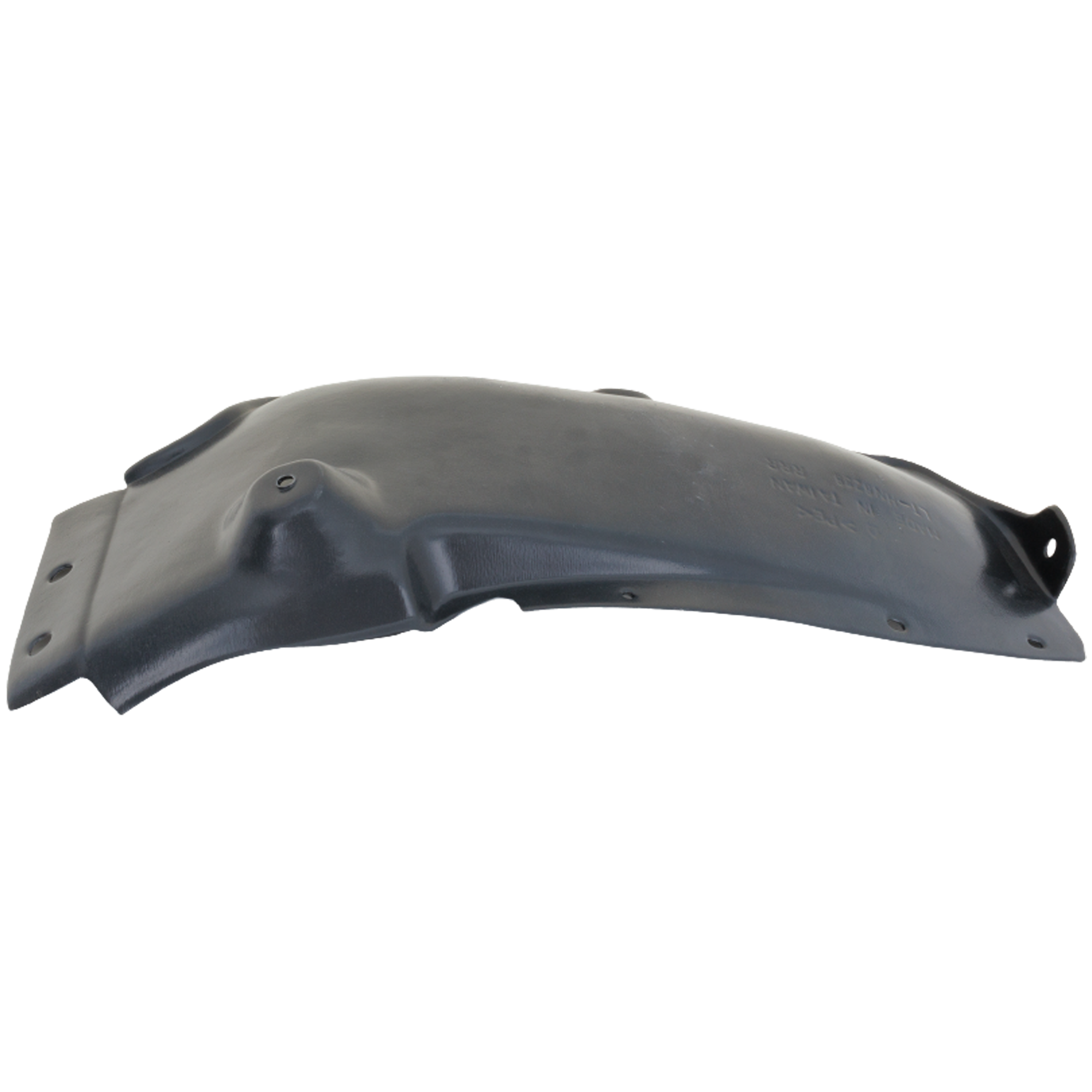 AM ELANTRA 17-18 REAR FENDER LINER LH Polyethylene Vacuum Form Rear Section 1.4L 2.0L Turbo Eng Korea Built Vehicle SKU RH55430006 Partslink HY1762107 OEM 86821F2000
