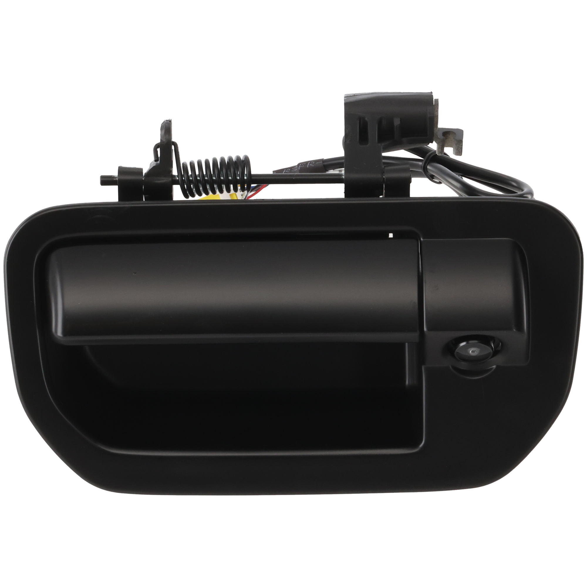 AM RIDGELINE 06-14 TAILGATE HANDLE Assembly Smooth Black w Camera Hole w Cable SKU RH58070010 OEM Performance
