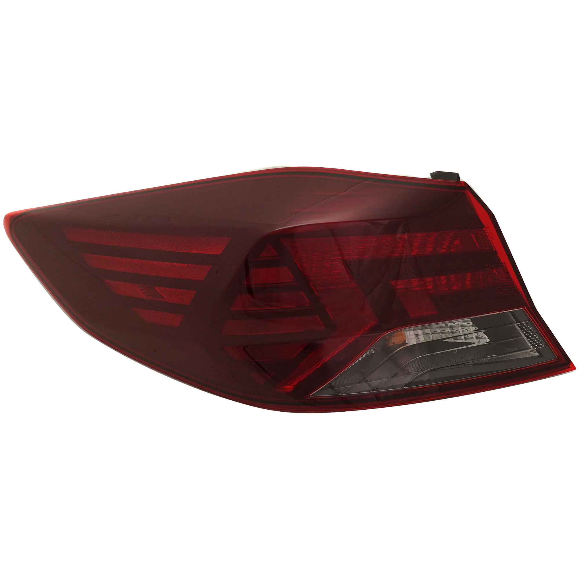 AM ELANTRA 19-20 TAIL LAMP LH Outer Assembly Halogen Type Korea Built Vehicle Sedan SKU RH73010072 Partslink HY2804164 OEM 92401F2510