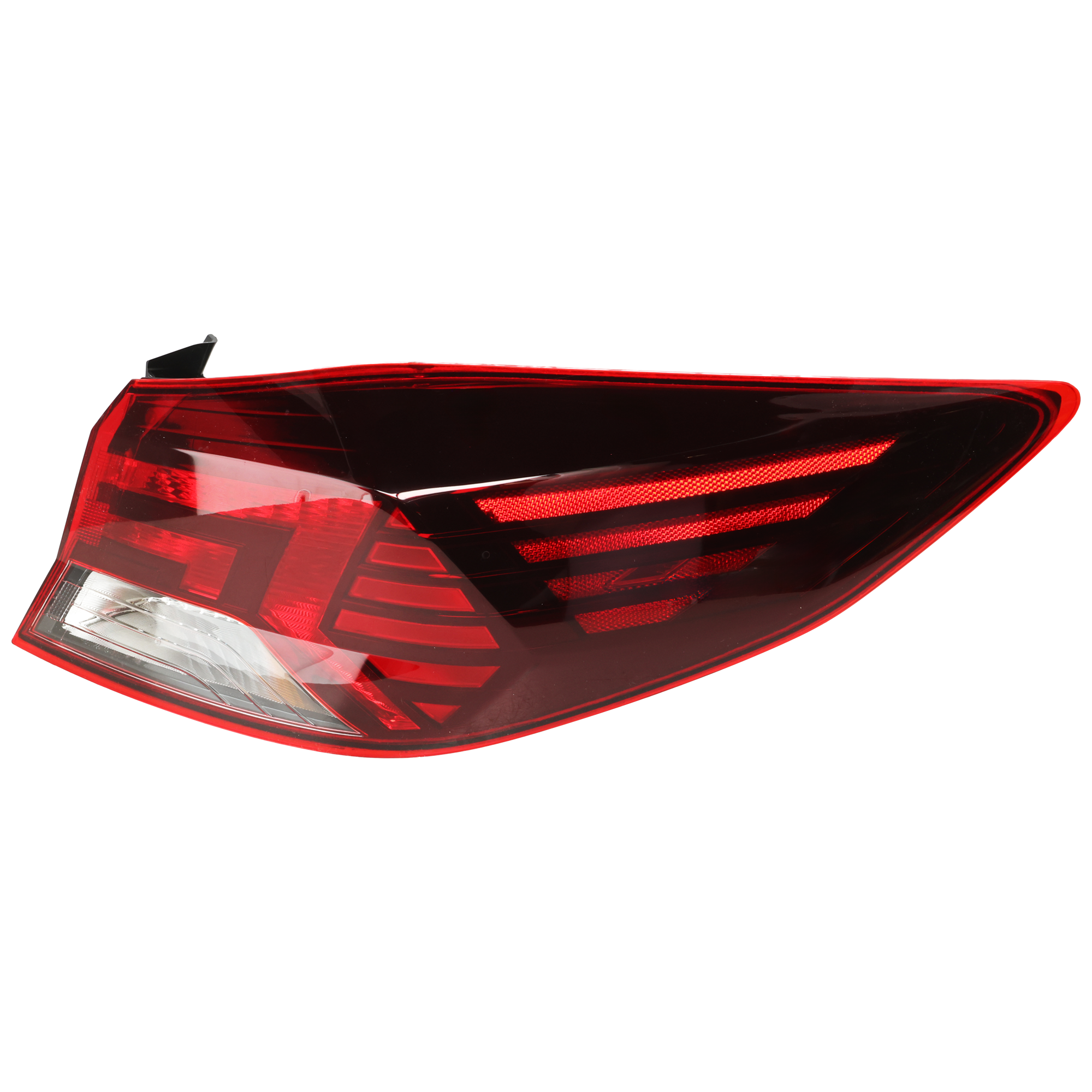 AM ELANTRA 19-20 TAIL LAMP RH Outer Assembly Halogen USA Built Vehicle Sedan SKU RH73010121 Partslink HY2805159 OEM 92402F3500