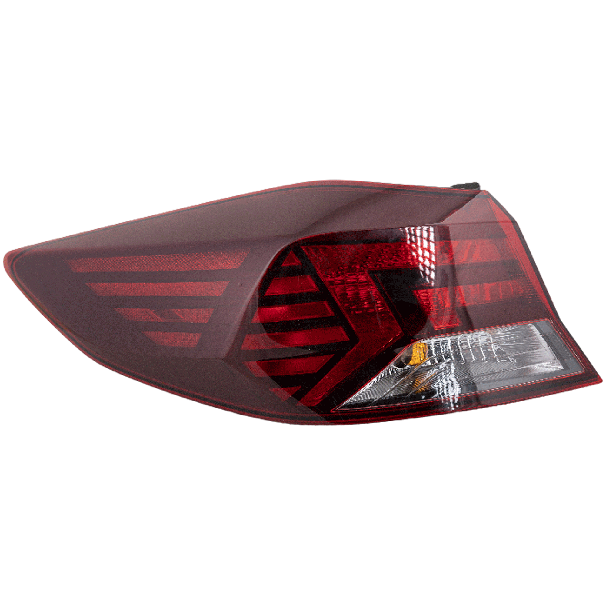 AM ELANTRA 19-20 TAIL LAMP LH Outer Assembly Halogen USA Built Vehicle Sedan SKU RH73010122 Partslink HY2804159 OEM 92401F3500