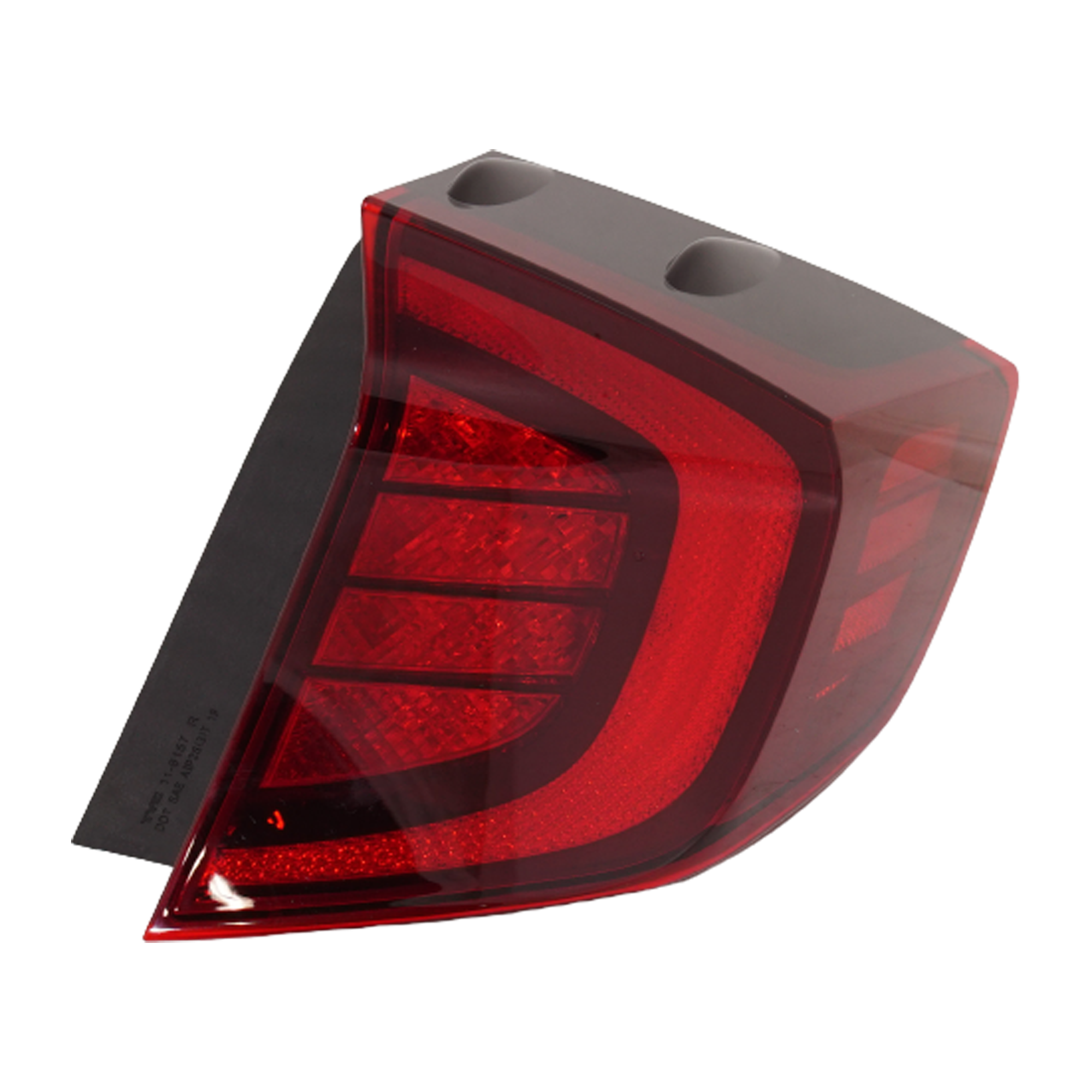 AM SONATA 20-22 TAIL LAMP RH Outer Assembly LED Limited Luxury SEL Plus Sport Ultimate Models SKU RH73010125 Partslink HY2805163 OEM 92402L0100