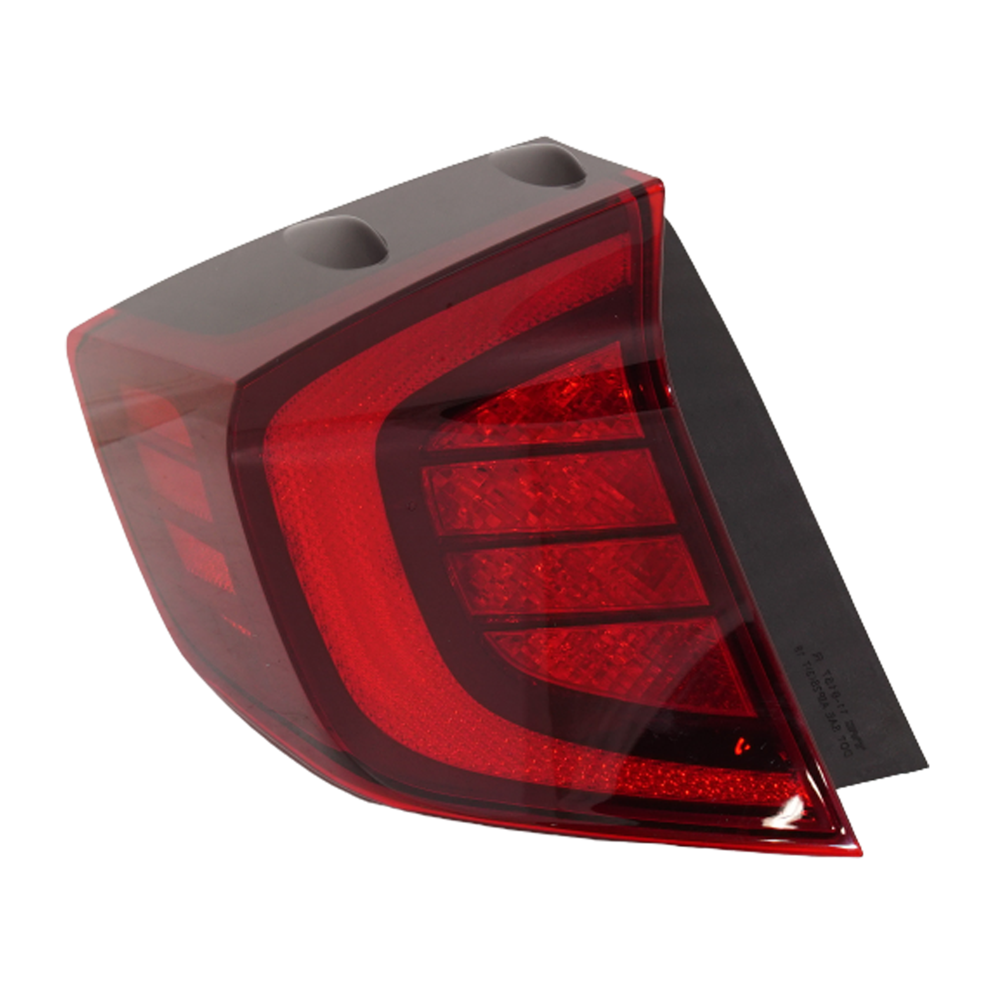 AM SONATA 20-22 TAIL LAMP LH Outer Assembly LED Limited Luxury SEL Plus Sport Ultimate Models CAPA SKU RH73010126Q Partslink HY2804163C OEM 92401L0100