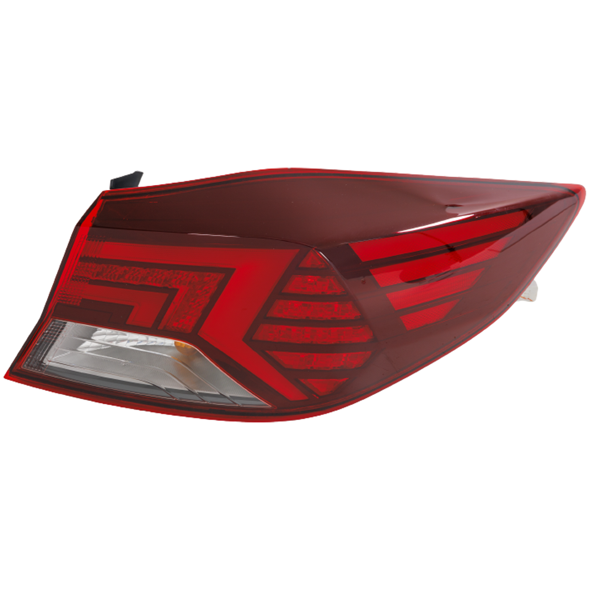 AM ELANTRA 19-20 TAIL LAMP RH Outer Assembly LED Sedan SKU RH73010139 Partslink HY2805165 OEM 92402F2610