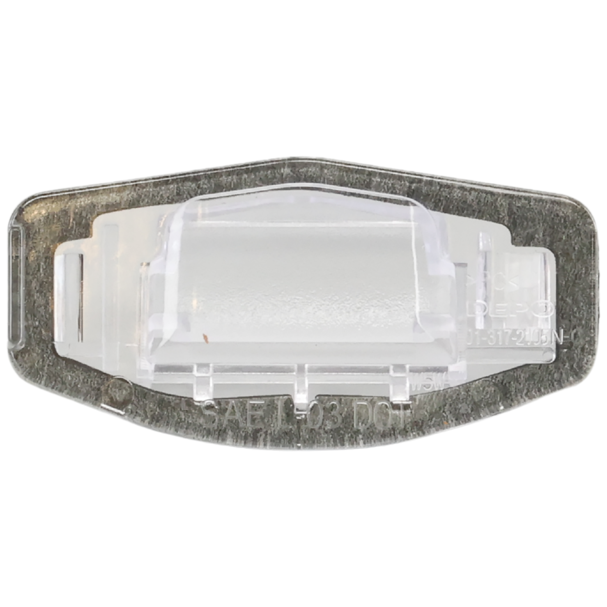 AM ACCORD 08-17 REAR LICENSE PLATE LAMP RH=LH License Plate Lens and Gasket Hybrid 14-15 Sedan SKU RH73290001 Partslink HO2875100 OEM 34106SNBA01-34103SNB003