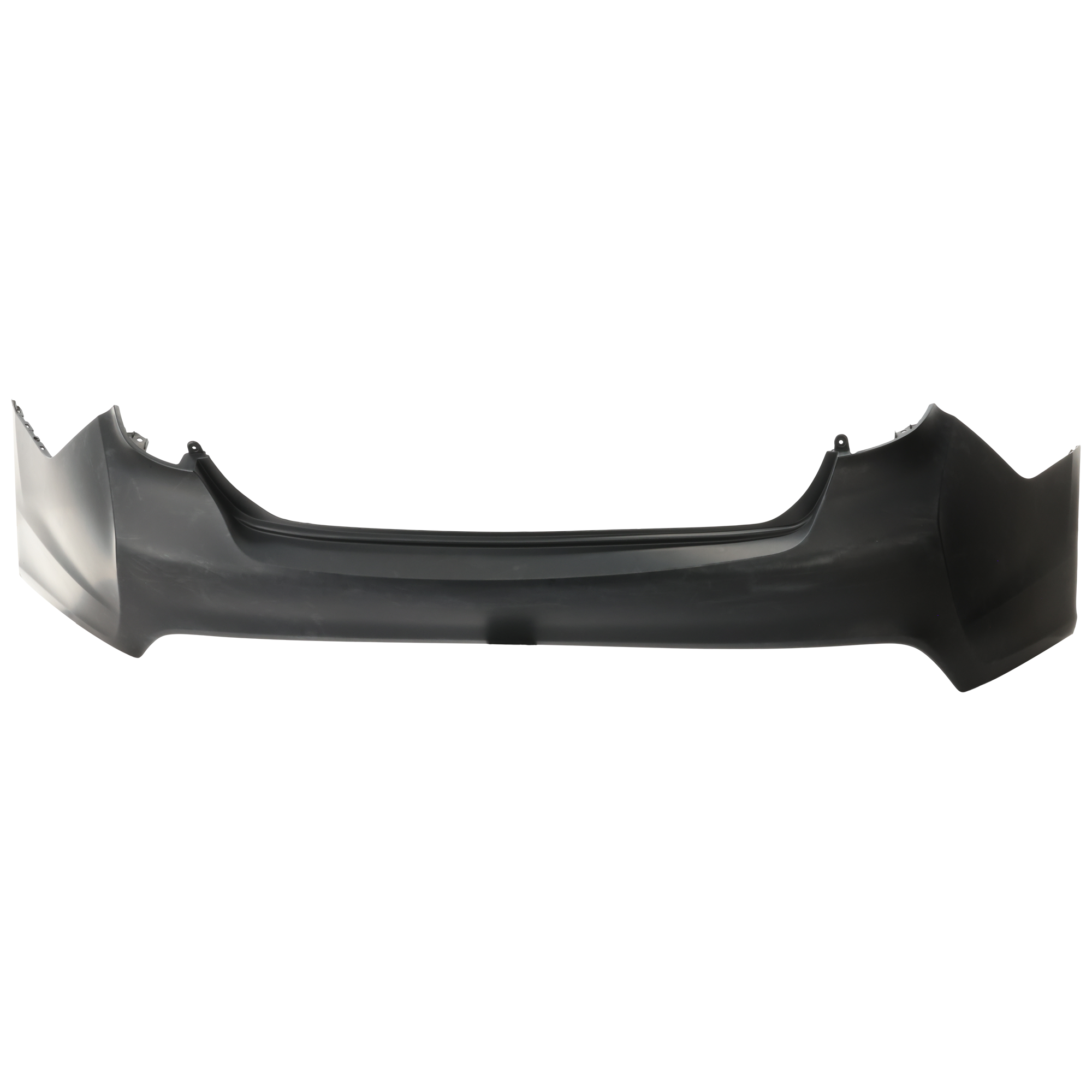 AM SONATA 16-17 REAR BUMPER COVER Primed Hybrid Models w o Parking Aid Sensor Holes SKU RH76010024P Partslink HY1100216 OEM 86611E6000