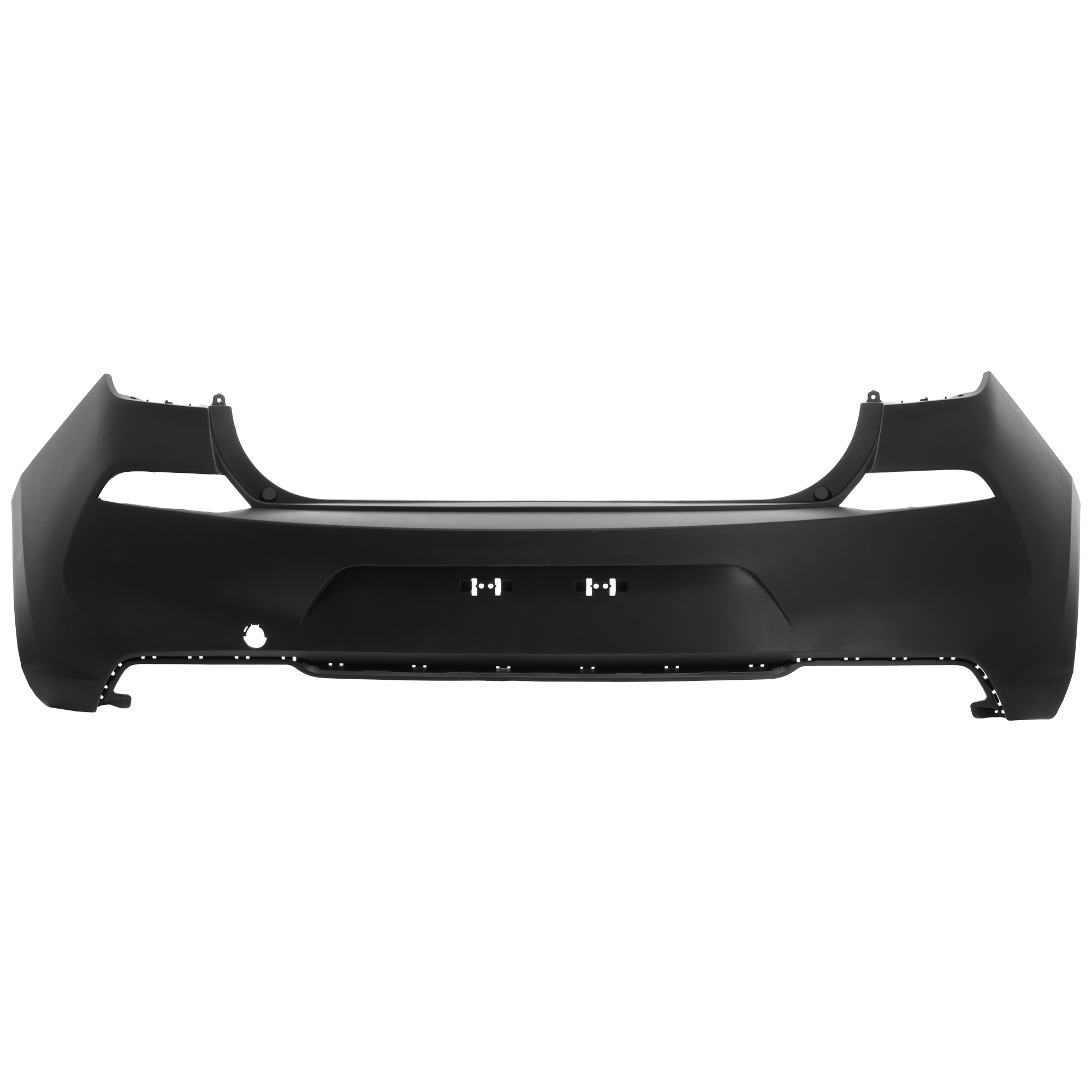 AM ELANTRA GT 19-20 REAR BUMPER COVER Primed Standard Design CAPA SKU RH76010055PQ Partslink HY1100224C OEM 86611G3010