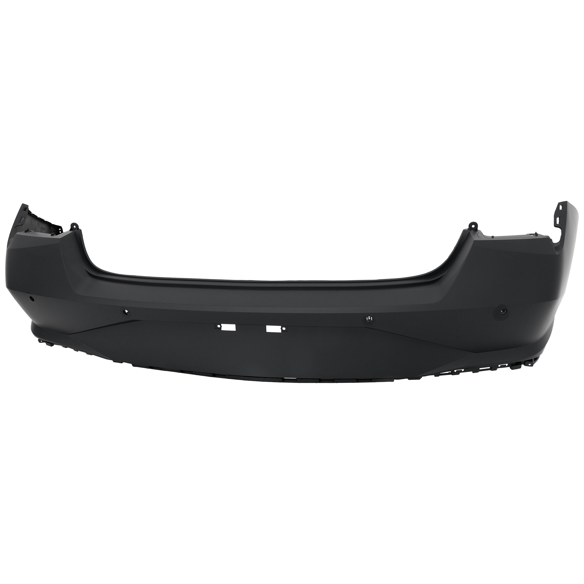AM ELANTRA 21-23 REAR BUMPER COVER Primed w Parking Aid Sensor Holes 2.0L USA Built Vehicle SKU RH76010074P Partslink HY1100244 OEM 86610AB010