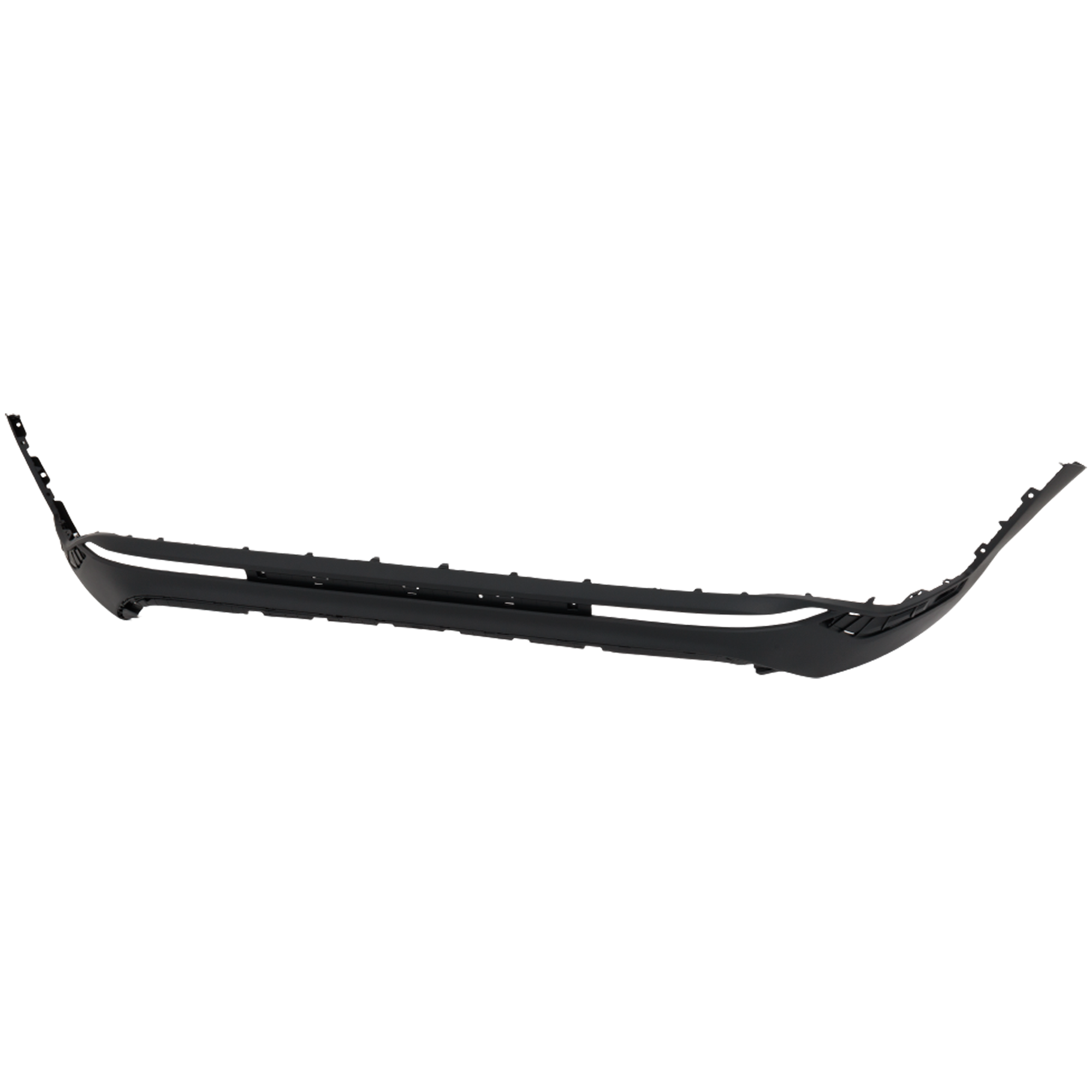 AM SANTA FE 21-23 REAR BUMPER COVER Lower Textured SE SEL XRT Essential Models CAPA SKU RH76010076Q OEM 86612S2500 PFM