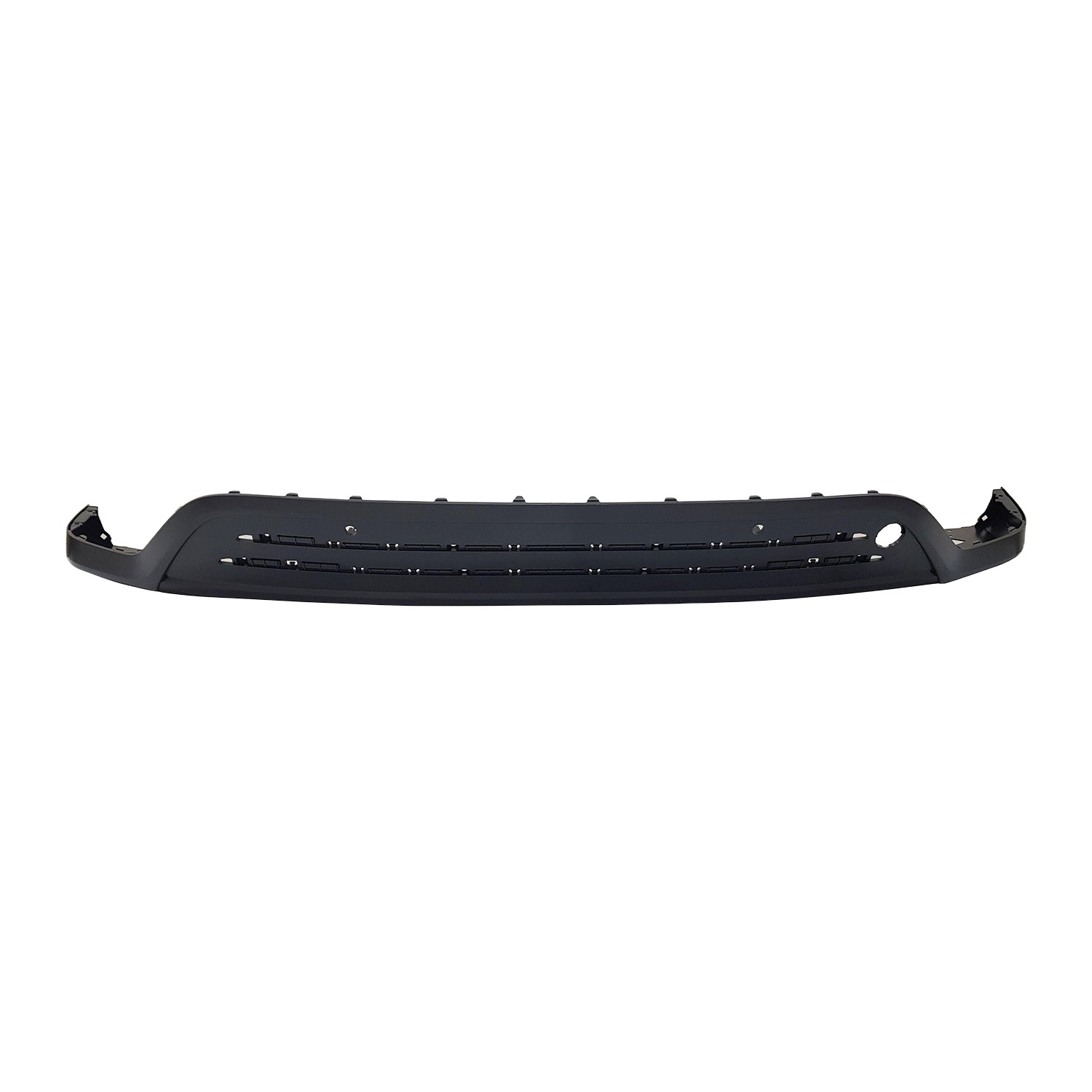 AM KONA ELECTRIC 22-23 REAR BUMPER COVER Primed Lower SEL Model w Parking Aid Sensor Holes SKU RH76010120P Partslink HY1115136 OEM 86650K4AB0AS