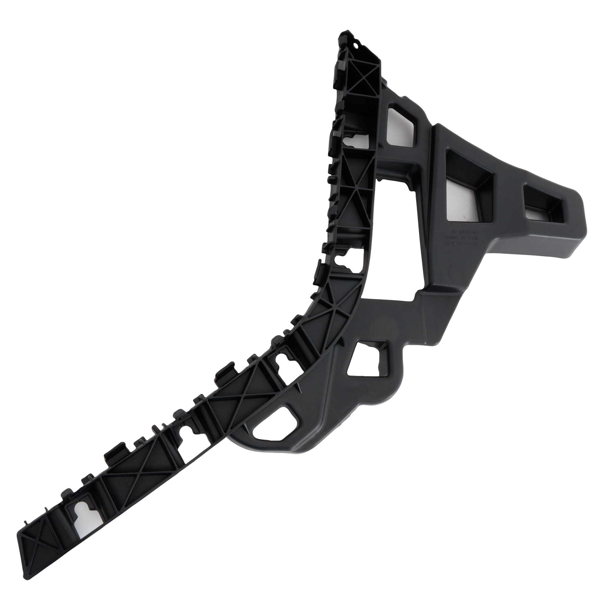AM SONATA 18-19 REAR BUMPER BRACKET RH Side Black Plastic SKU RH76260021 Partslink HY1143129 OEM 86614C2700